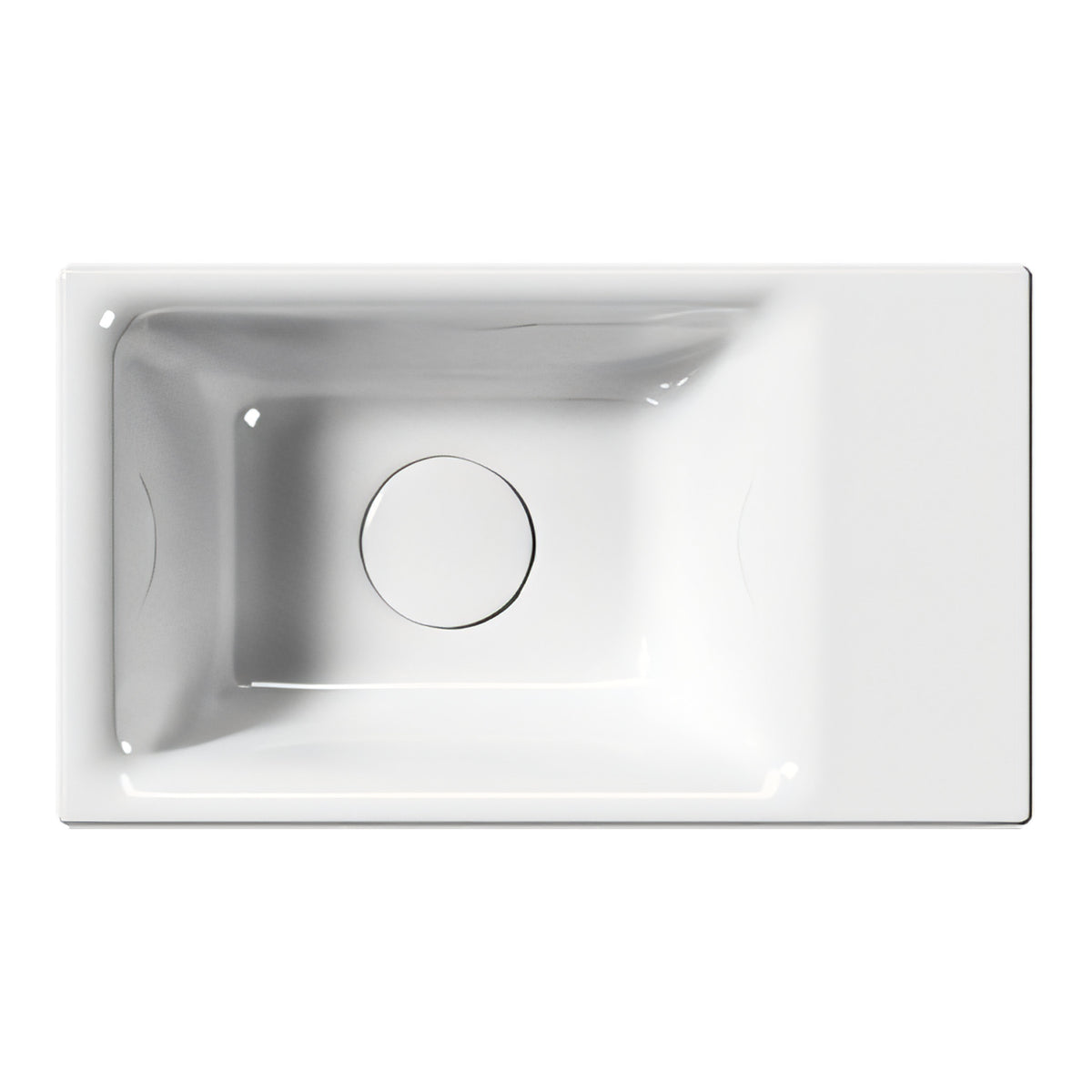 UMYWALKA PODWIESZANA/NABLATOWA NUBES WHITE MATT OD GSI 9636009