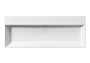 UMYWALKA PODWIESZANA/NABLATOWA KUBE X WHITE GLOSSY OD GSI 9424111