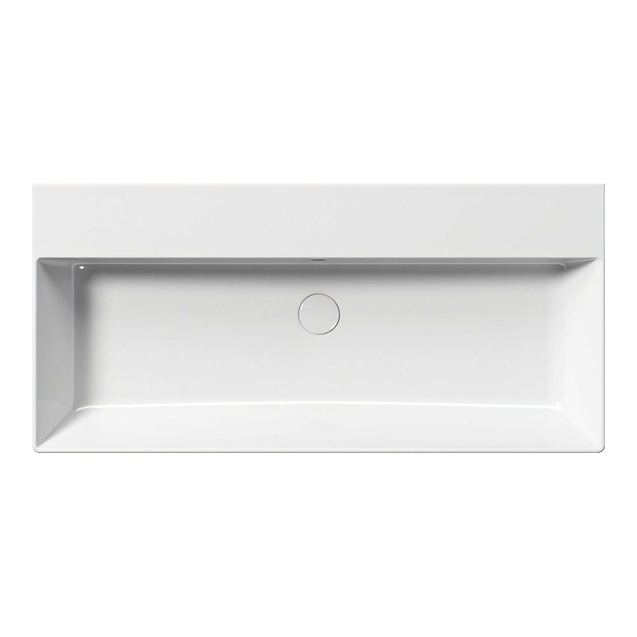 UMYWALKA PODWIESZANA/NABLATOWA KUBE X WHITE GLOSSY OD GSI 9423111
