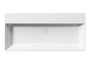 UMYWALKA PODWIESZANA/NABLATOWA KUBE X WHITE GLOSSY OD GSI 9423111