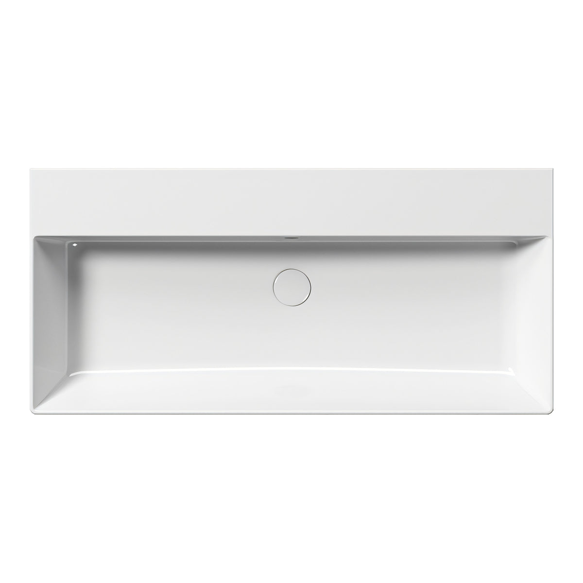 UMYWALKA PODWIESZANA/NABLATOWA KUBE X WHITE GLOSSY OD GSI 9423111