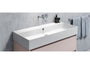 UMYWALKA PODWIESZANA/NABLATOWA KUBE X WHITE MATT OD GSI 9423109