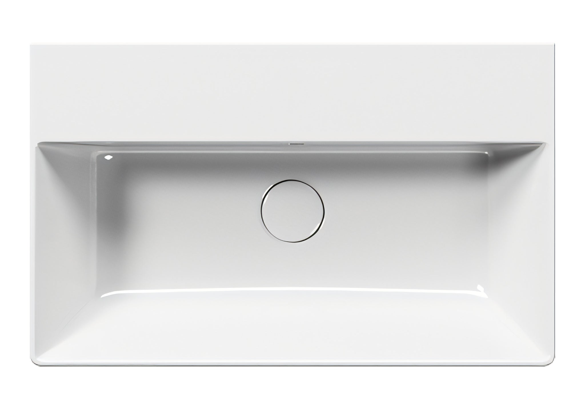 UMYWALKA PODWIESZANA/NABLATOWA KUBE X WHITE GLOSSY OD GSI 9454111