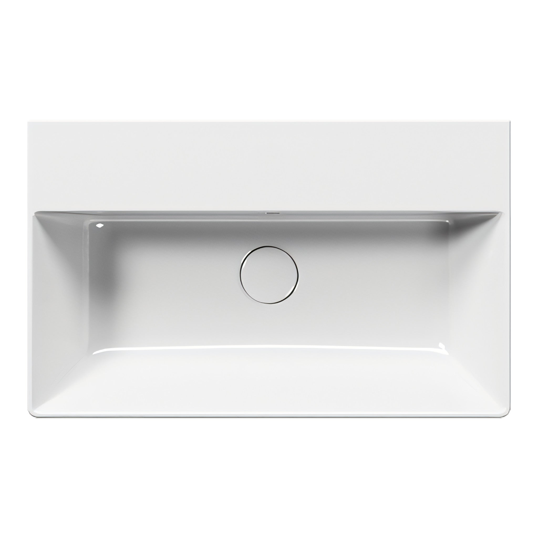 UMYWALKA PODWIESZANA/NABLATOWA KUBE X WHITE GLOSSY OD GSI 9454111