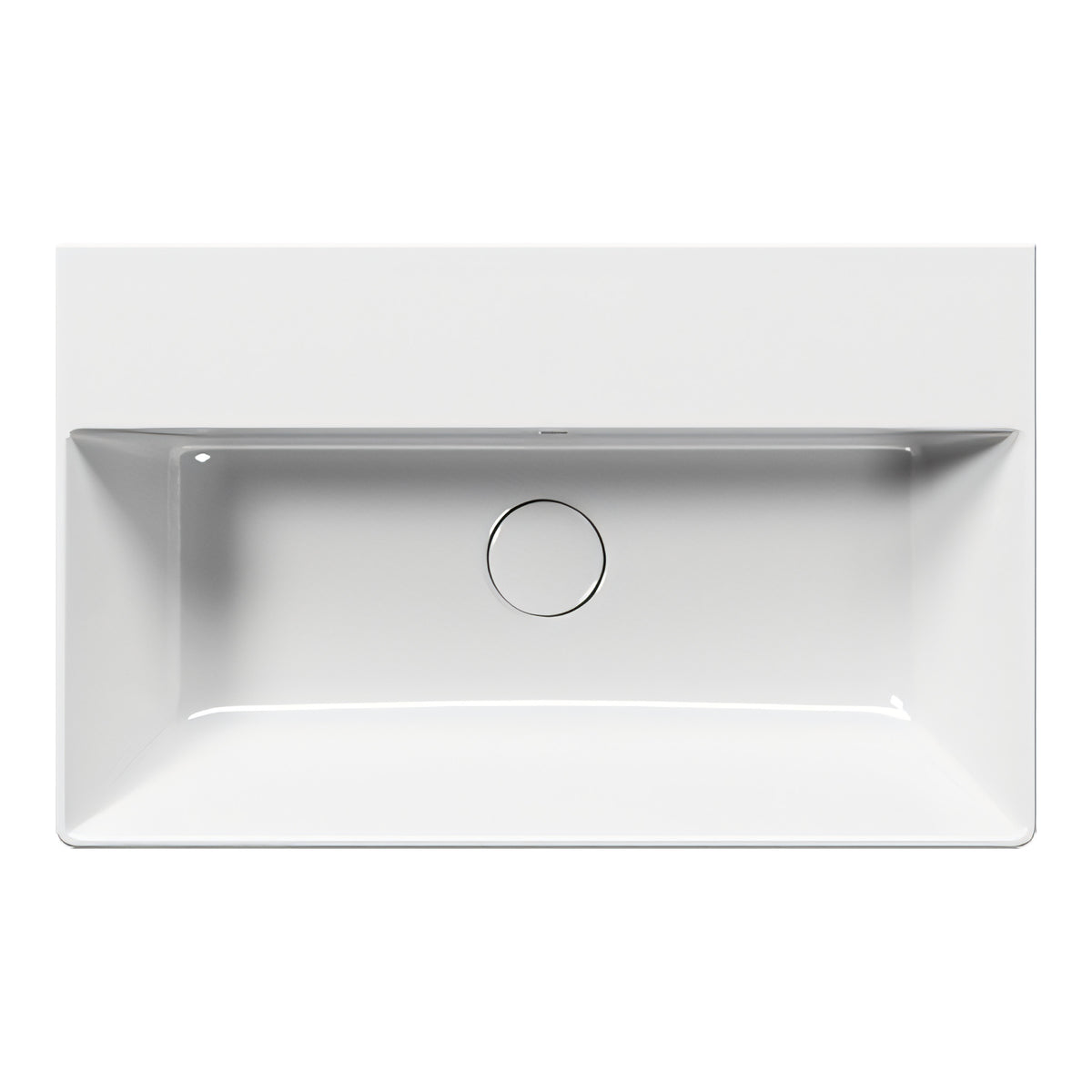 UMYWALKA PODWIESZANA/NABLATOWA KUBE X WHITE GLOSSY OD GSI 9454111