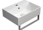 UMYWALKA PODWIESZANA/NABLATOWA KUBE X WHITE GLOSSY OD GSI 9485111