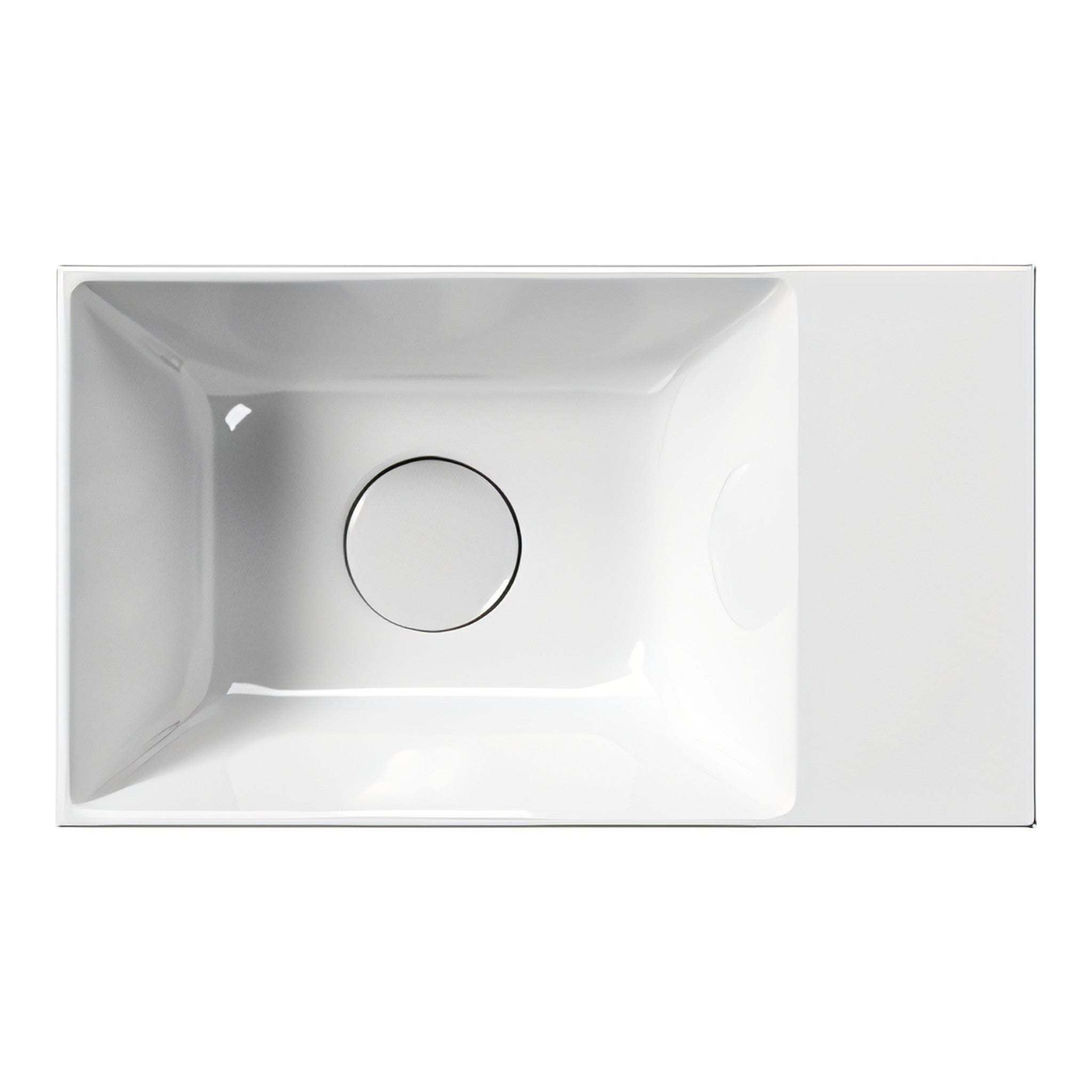 UMYWALKA PODWIESZANA/NABLATOWA KUBE X WHITE GLOSSY OD GSI 9484011