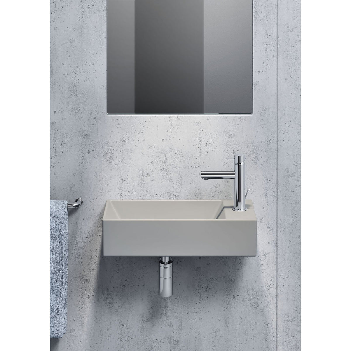 UMYWALKA PODWIESZANA/NABLATOWA KUBE X WHITE GLOSSY OD GSI 9484011