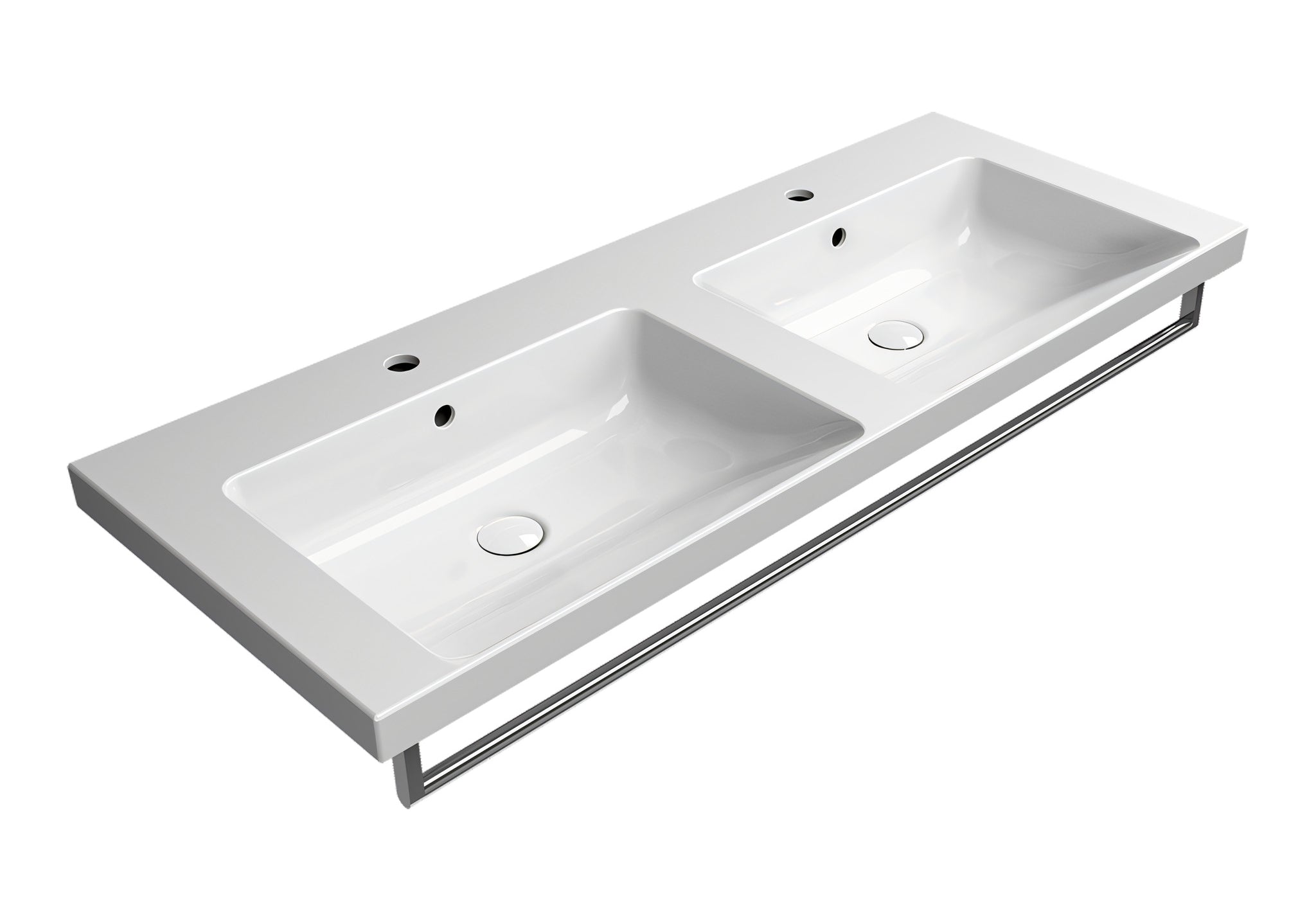 UMYWALKA PODWIESZANA/WPUSZCZANA/PODWÓJNA NORM WHITE GLOSSY OD GSI 8627111
