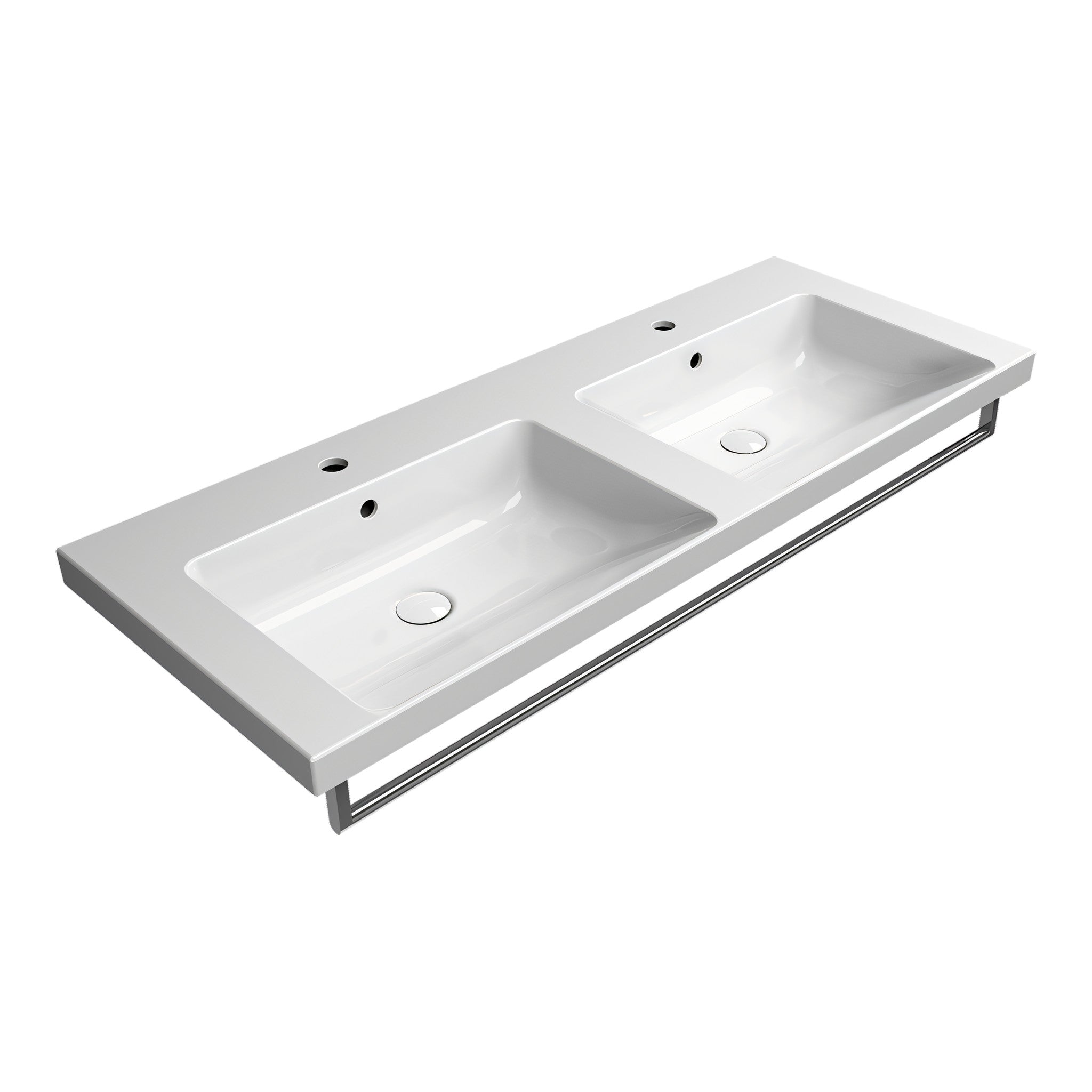 UMYWALKA PODWIESZANA/WPUSZCZANA/PODWÓJNA NORM WHITE GLOSSY OD GSI 8627111