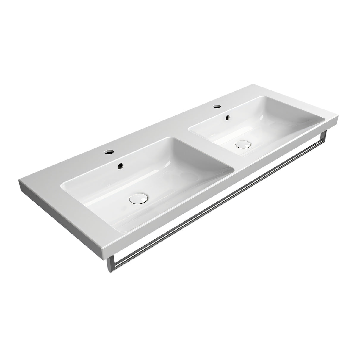 UMYWALKA PODWIESZANA/WPUSZCZANA/PODWÓJNA NORM WHITE GLOSSY OD GSI 8627111