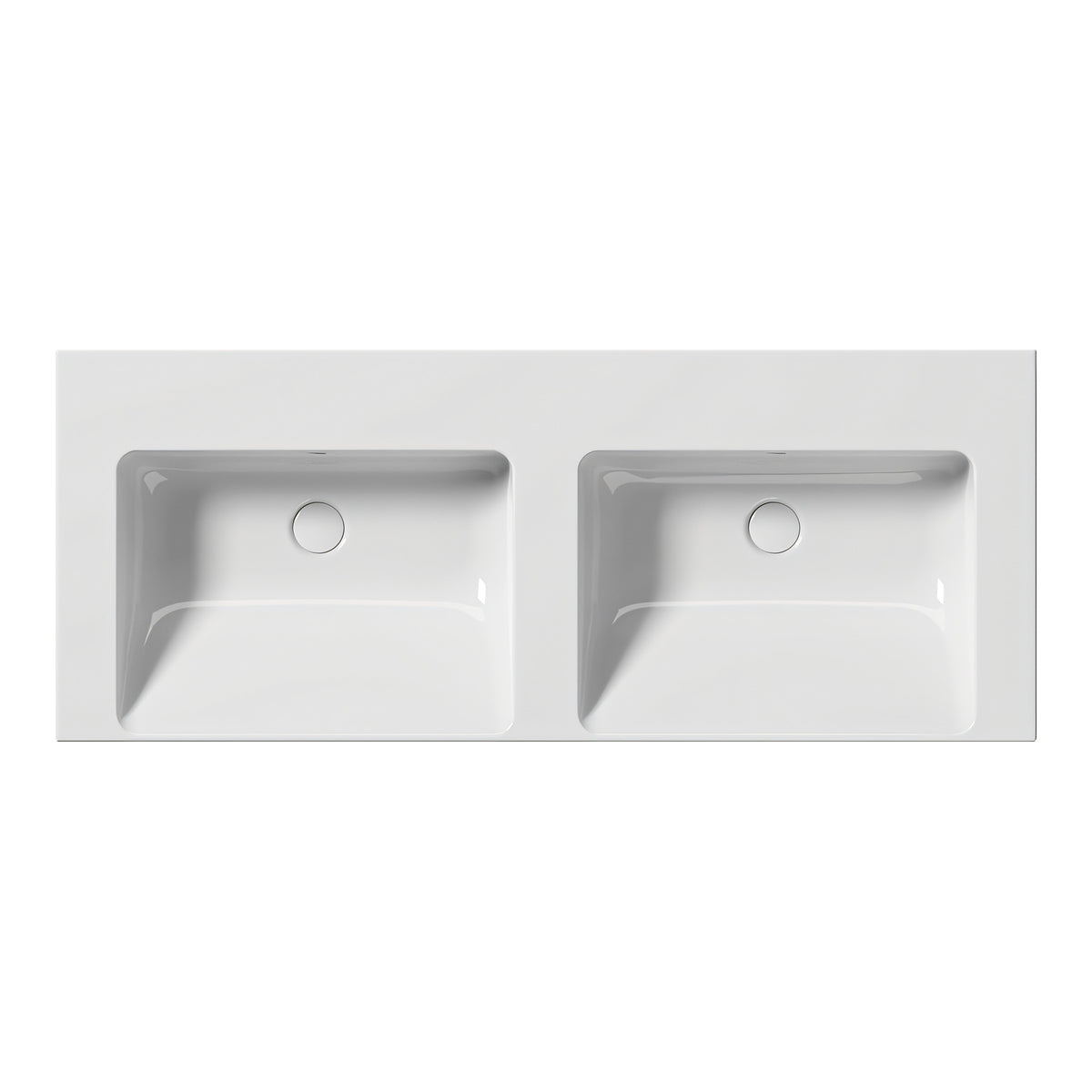 UMYWALKA PODWIESZANA/WPUSZCZANA/PODWÓJNA NORM WHITE GLOSSY OD GSI 8627111