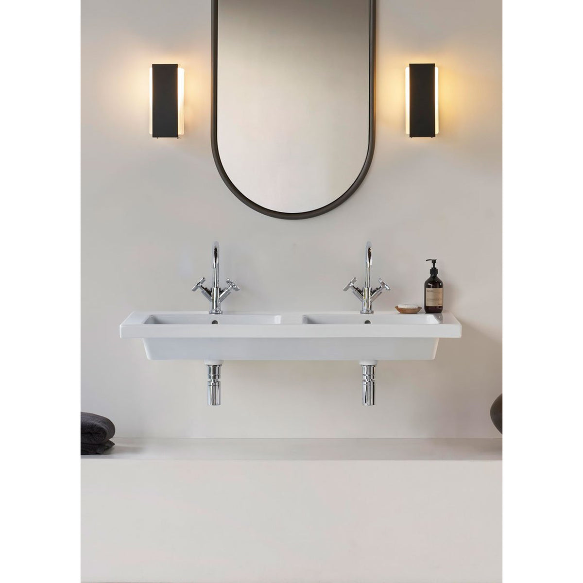UMYWALKA PODWIESZANA/WPUSZCZANA/PODWÓJNA NORM WHITE GLOSSY OD GSI 8627111