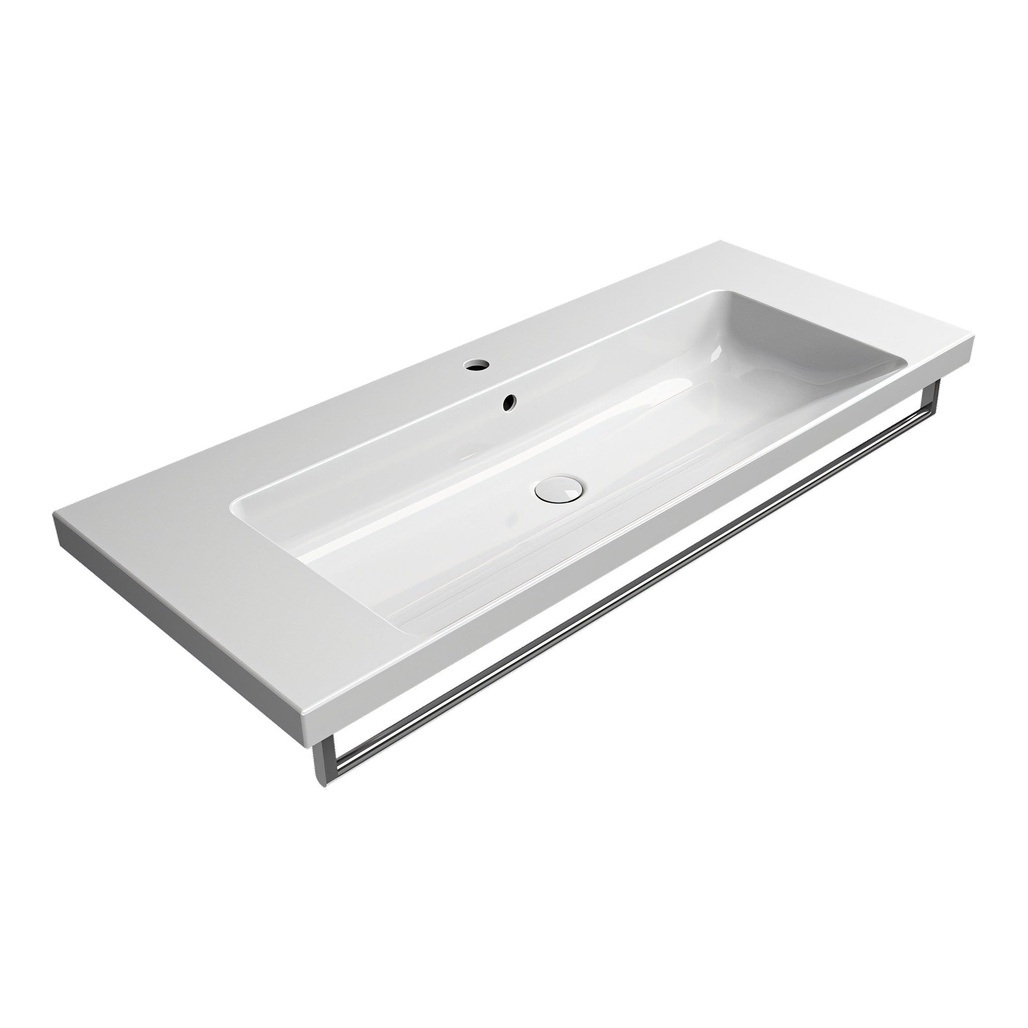 UMYWALKA PODWIESZANA/WPUSZCZANA NORM WHITE GLOSSY OD GSI 8626111