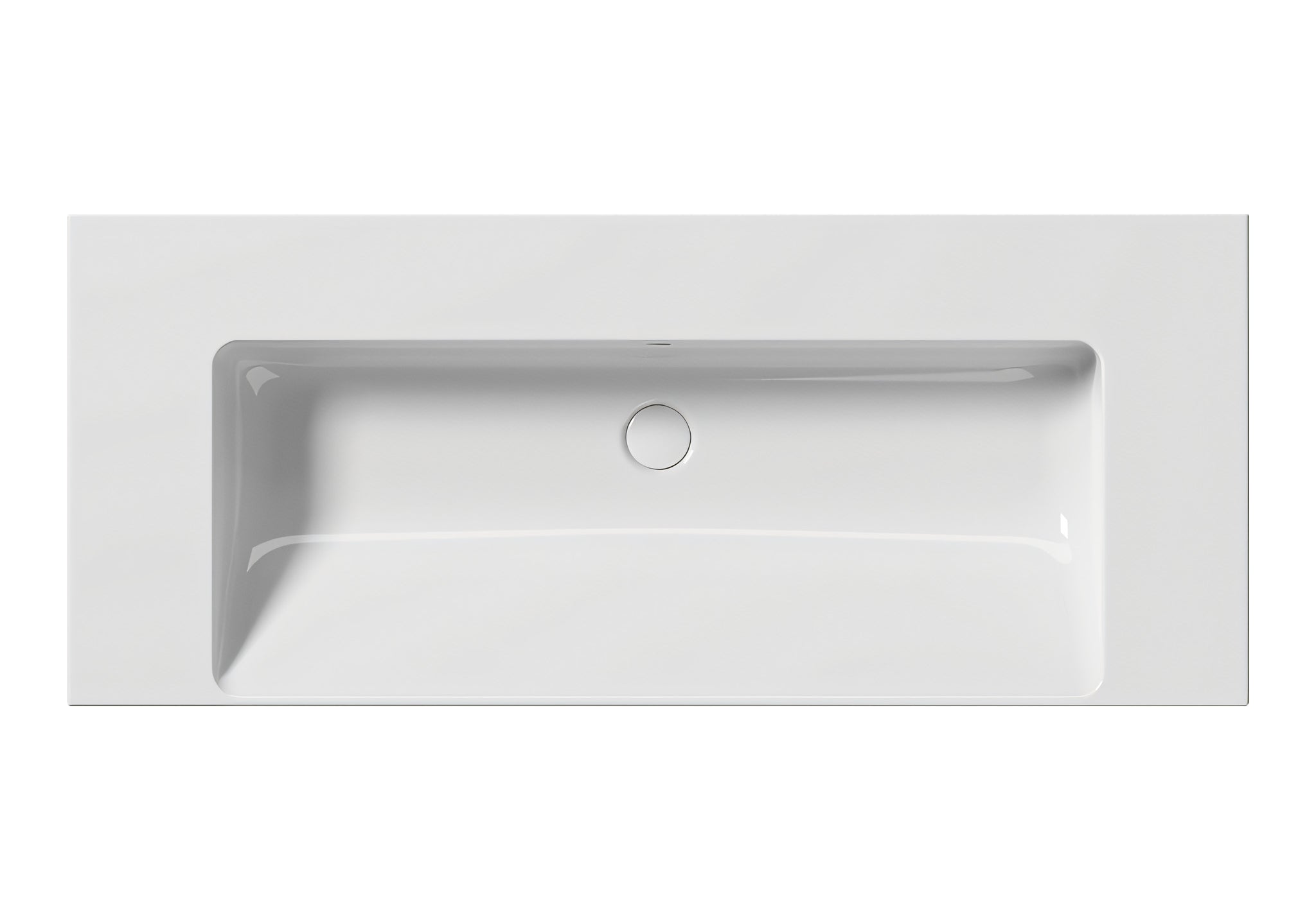 UMYWALKA PODWIESZANA/WPUSZCZANA NORM WHITE GLOSSY OD GSI 8626111