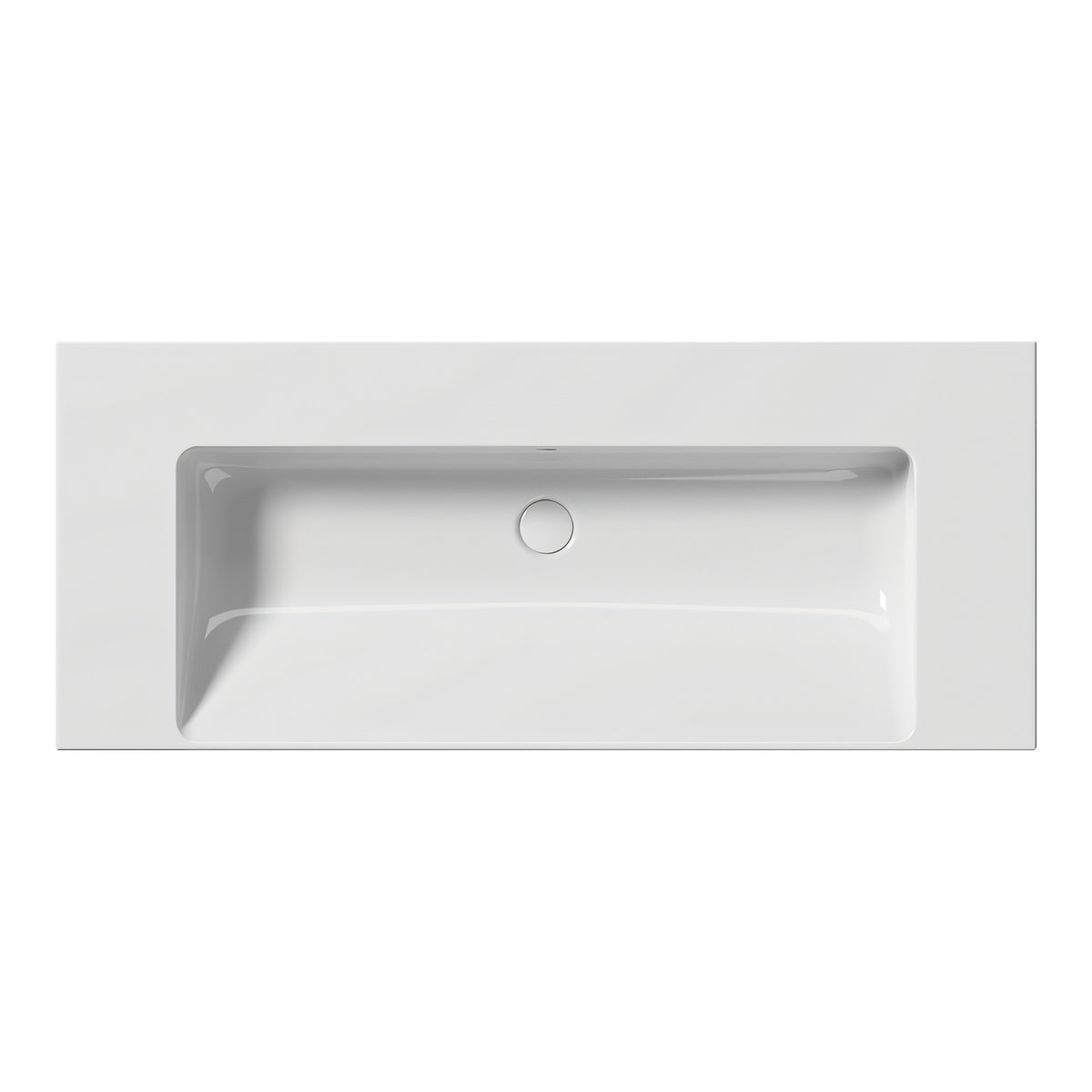 UMYWALKA PODWIESZANA/WPUSZCZANA NORM WHITE GLOSSY OD GSI 8626111