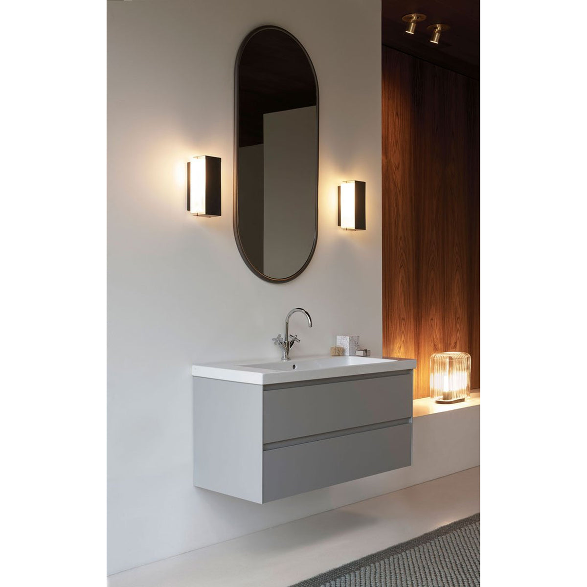 UMYWALKA PODWIESZANA/WPUSZCZANA NORM WHITE GLOSSY OD GSI 8626111