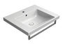UMYWALKA PODWIESZANA/WPUSZCZANA NORM WHITE GLOSSY OD GSI 8635111