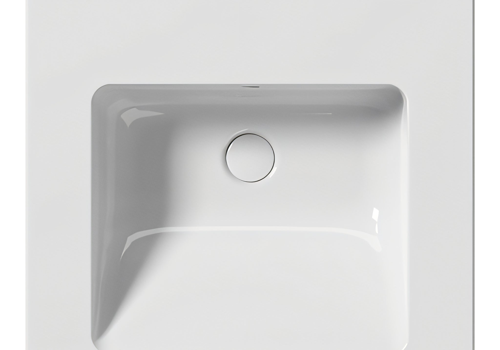 UMYWALKA PODWIESZANA/WPUSZCZANA NORM WHITE GLOSSY OD GSI 8635111