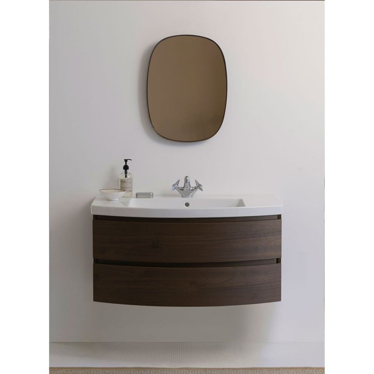 UMYWALKA PODWIESZANA/WPUSZCZANA NORM WHITE GLOSSY OD GSI 8643111