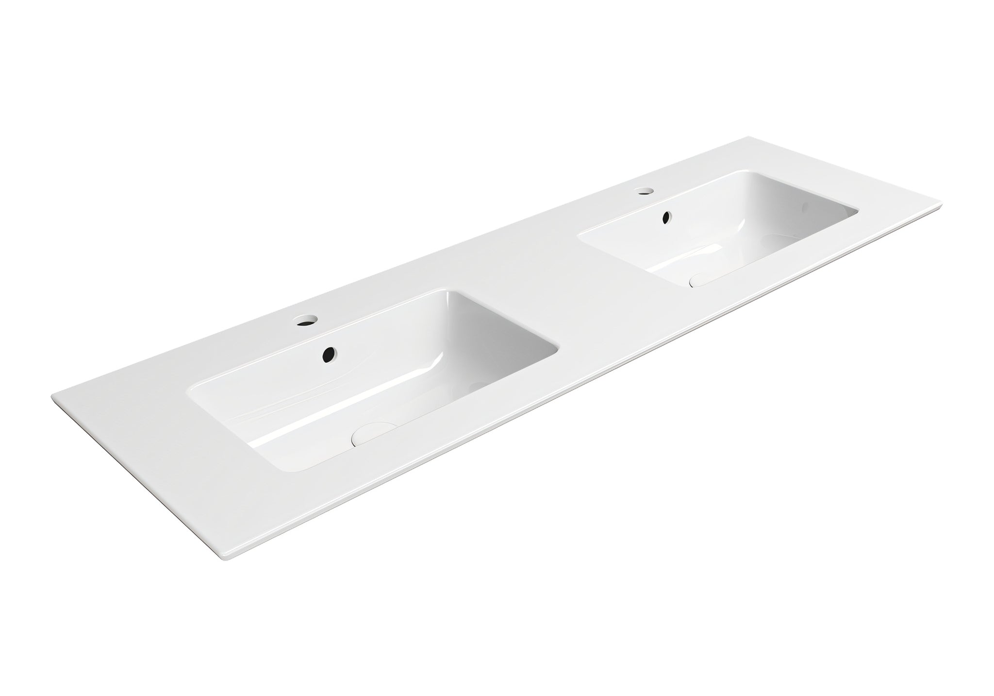 UMYWALKA PODWIESZANA/WPUSZCZANA/PODWÓJNA PURA WHITE GLOSSY OD GSI 8889111