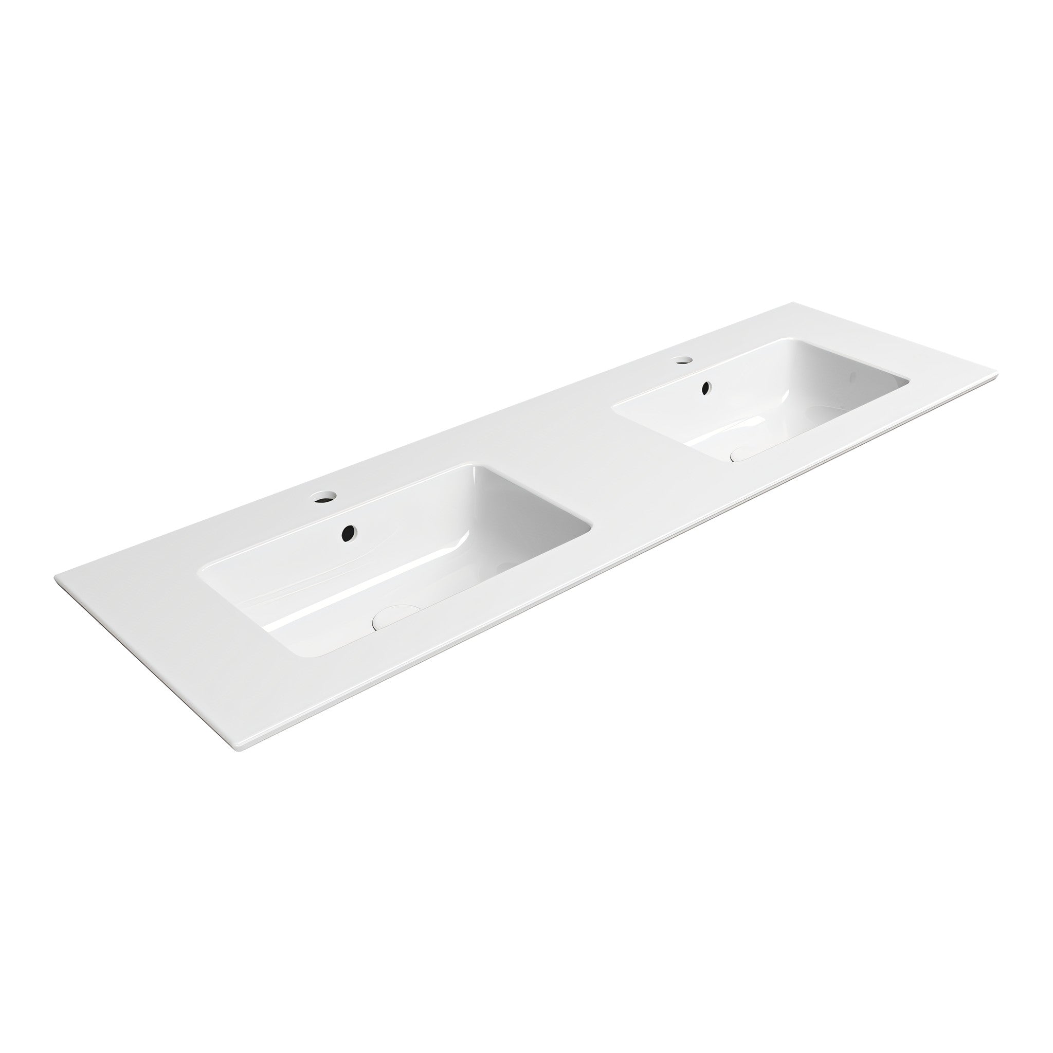 UMYWALKA PODWIESZANA/WPUSZCZANA/PODWÓJNA PURA WHITE GLOSSY OD GSI 8889111