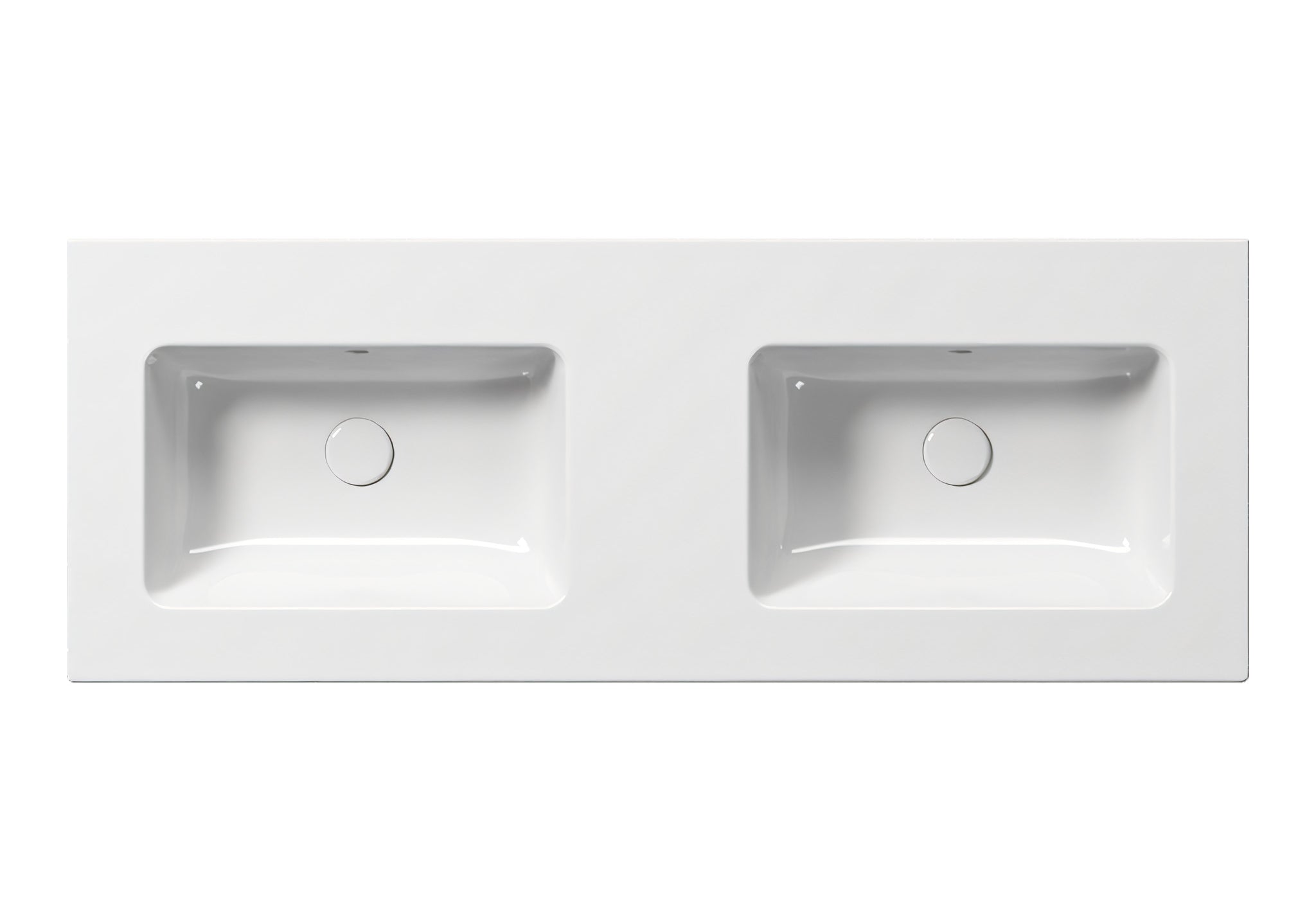 UMYWALKA PODWIESZANA/WPUSZCZANA/PODWÓJNA PURA WHITE GLOSSY OD GSI 8888111