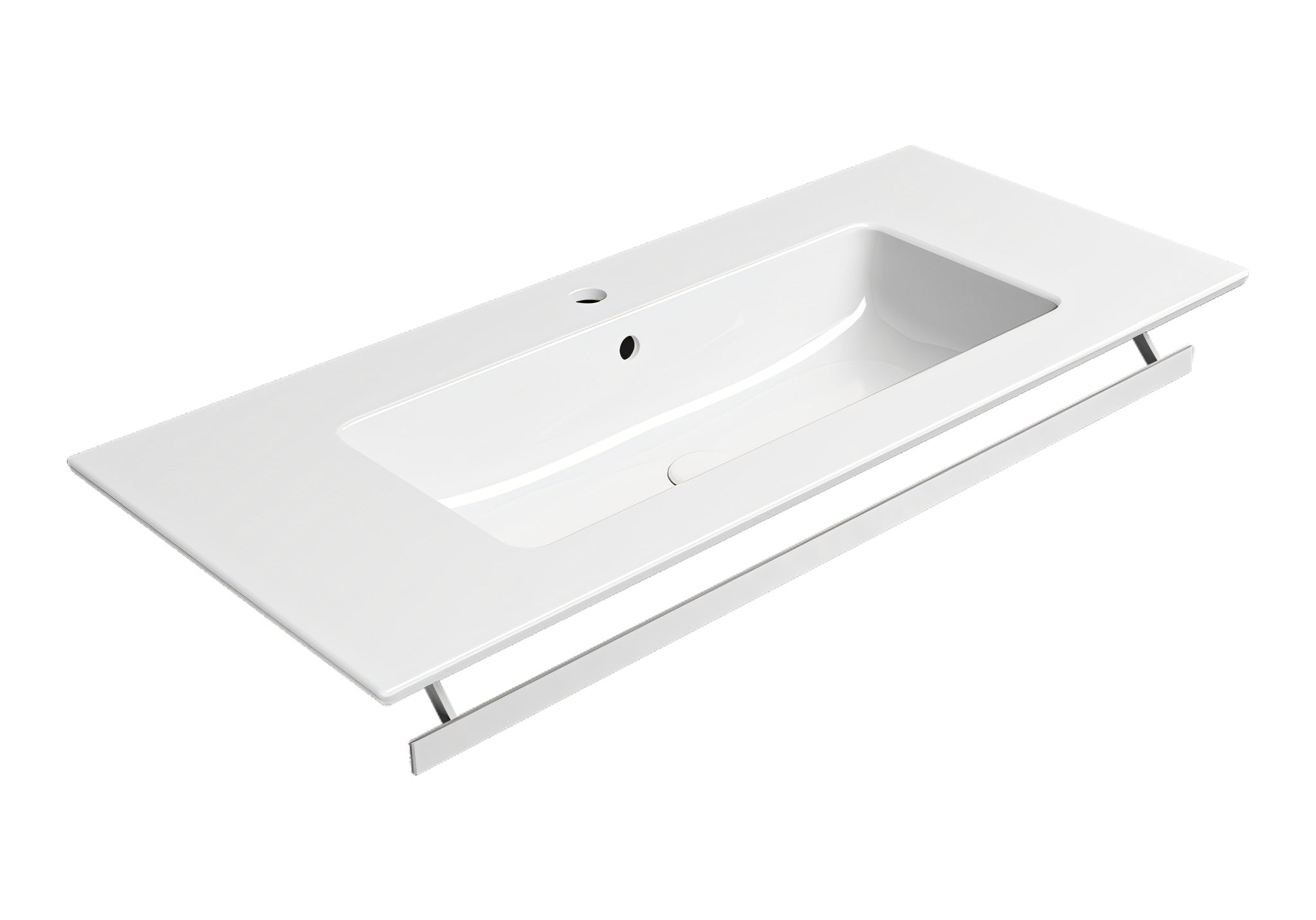 UMYWALKA PODWIESZANA/WPUSZCZANA PURA WHITE GLOSSY OD GSI 8886111