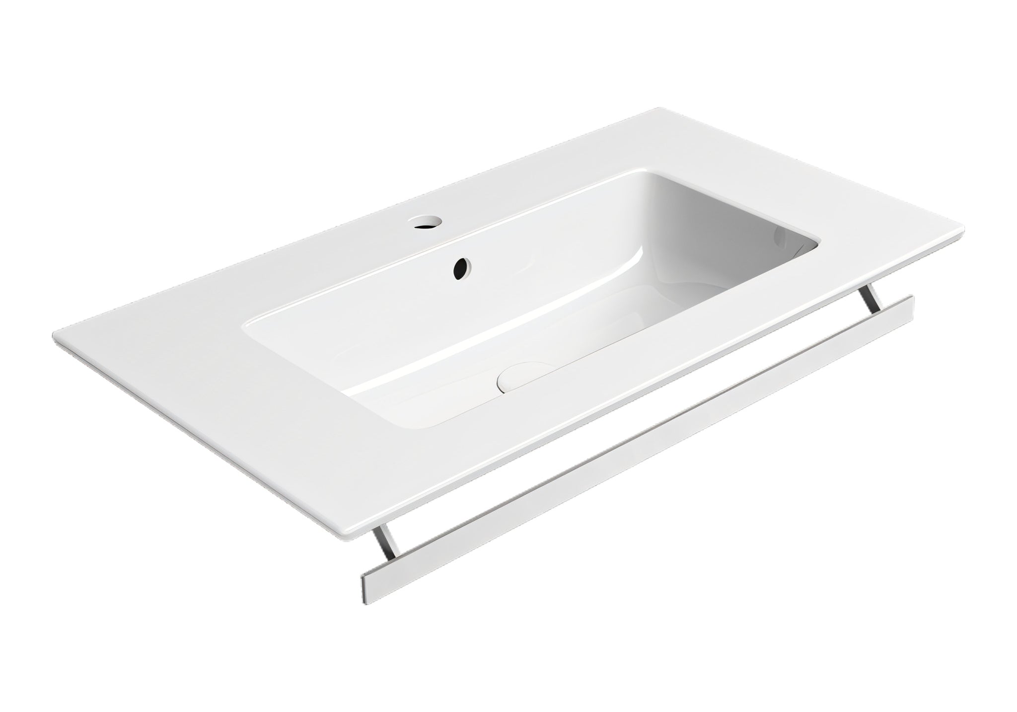 UMYWALKA PODWIESZANA/WPUSZCZANA PURA WHITE GLOSSY OD GSI 8885111
