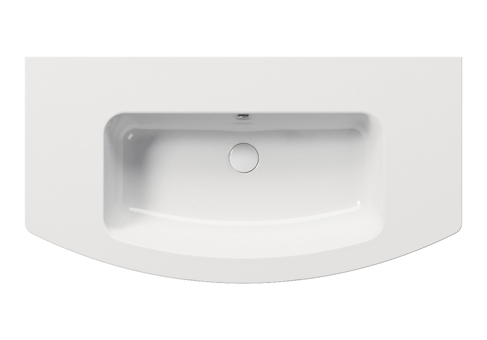 UMYWALKA PODWIESZANA/WPUSZCZANA PURA WHITE GLOSSY OD GSI 8825111