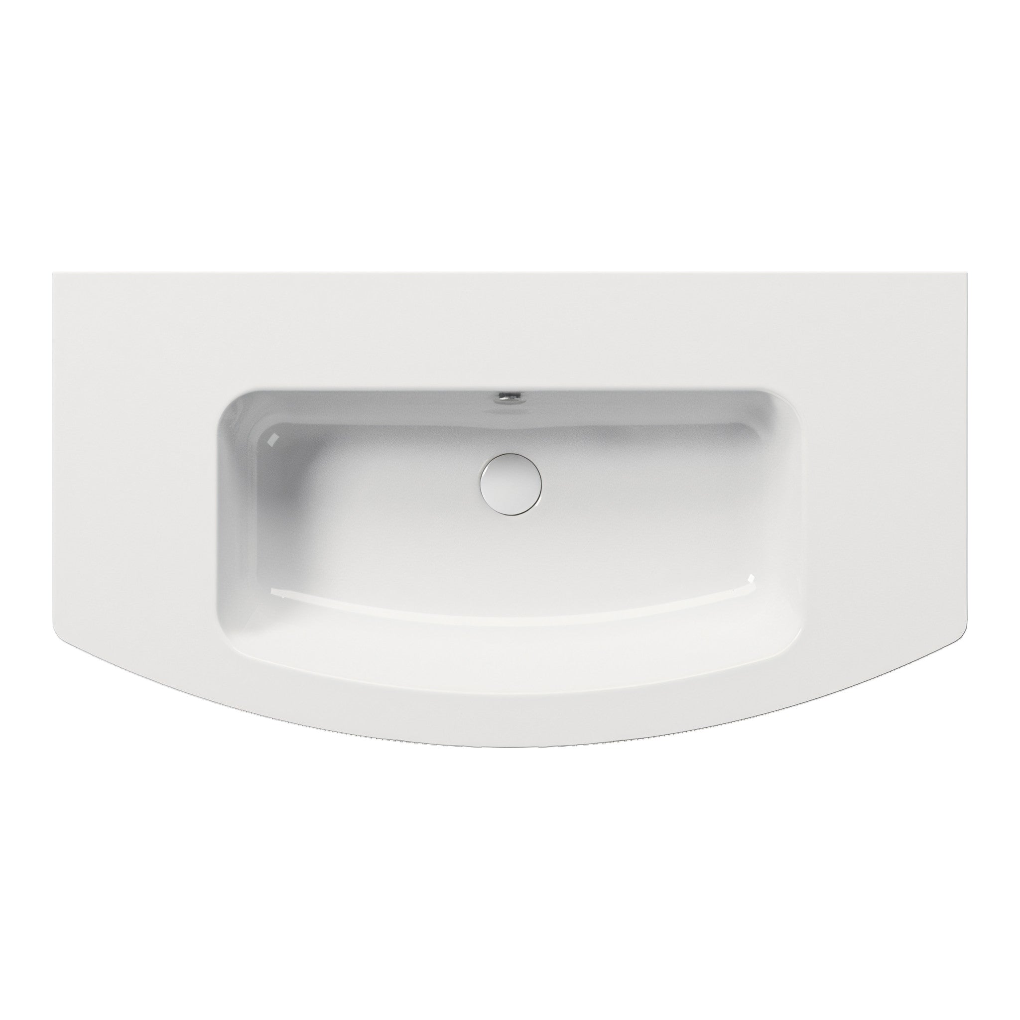 UMYWALKA PODWIESZANA/WPUSZCZANA PURA WHITE GLOSSY OD GSI 8825111