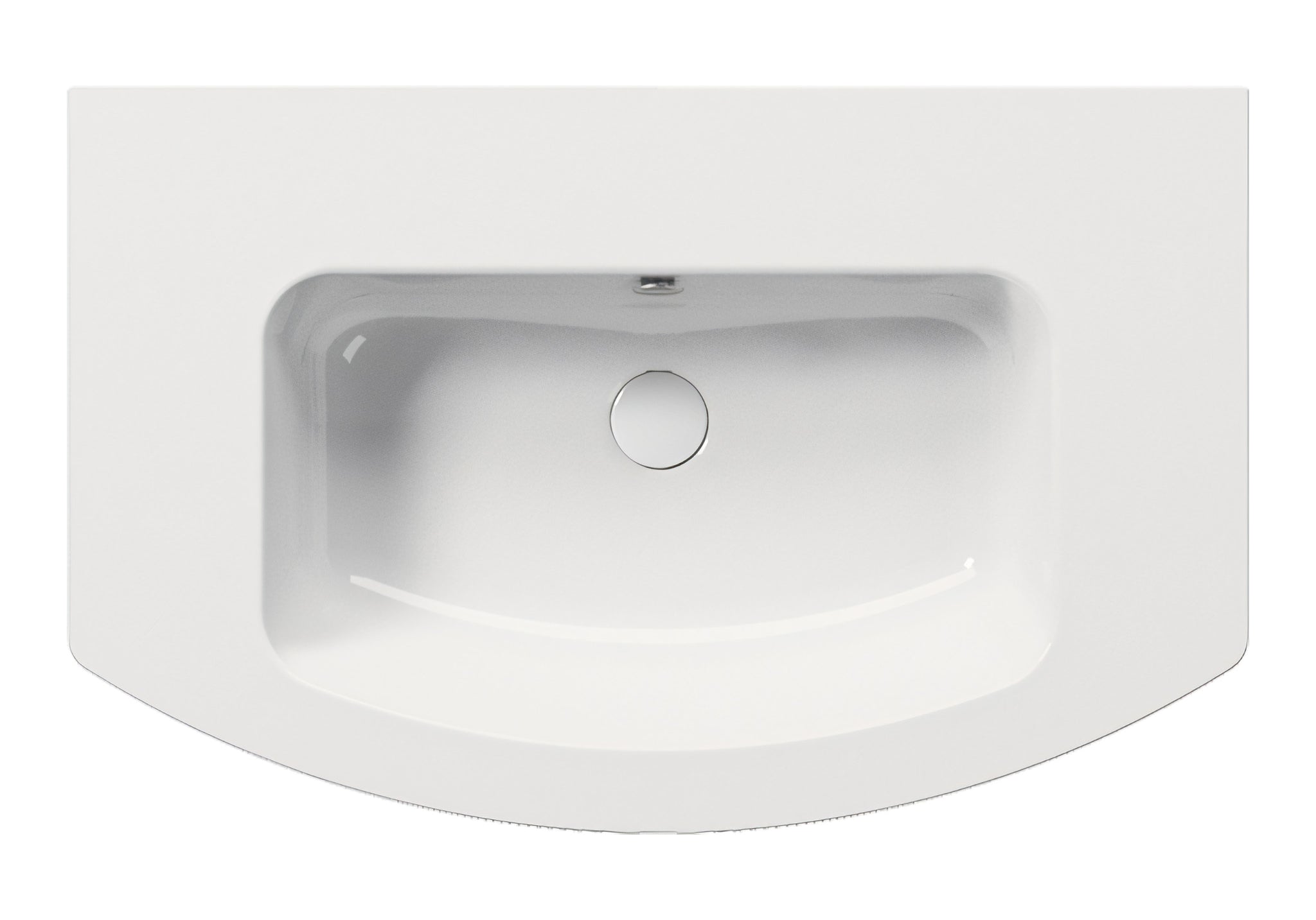 UMYWALKA PODWIESZANA/WPUSZCZANA PURA WHITE GLOSSY OD GSI 8826111