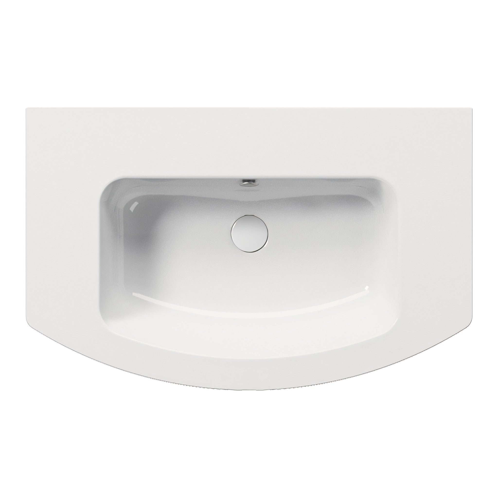 UMYWALKA PODWIESZANA/WPUSZCZANA PURA WHITE GLOSSY OD GSI 8826111