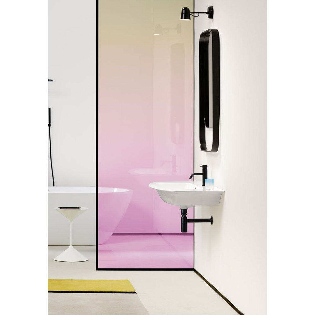 UMYWALKA PODWIESZANA/WPUSZCZANA PURA WHITE GLOSSY OD GSI 8826111