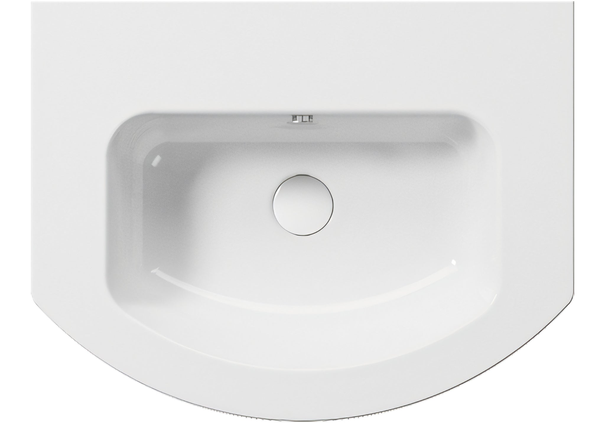UMYWALKA PODWIESZANA/WPUSZCZANA PURA WHITE GLOSSY OD GSI 8827111