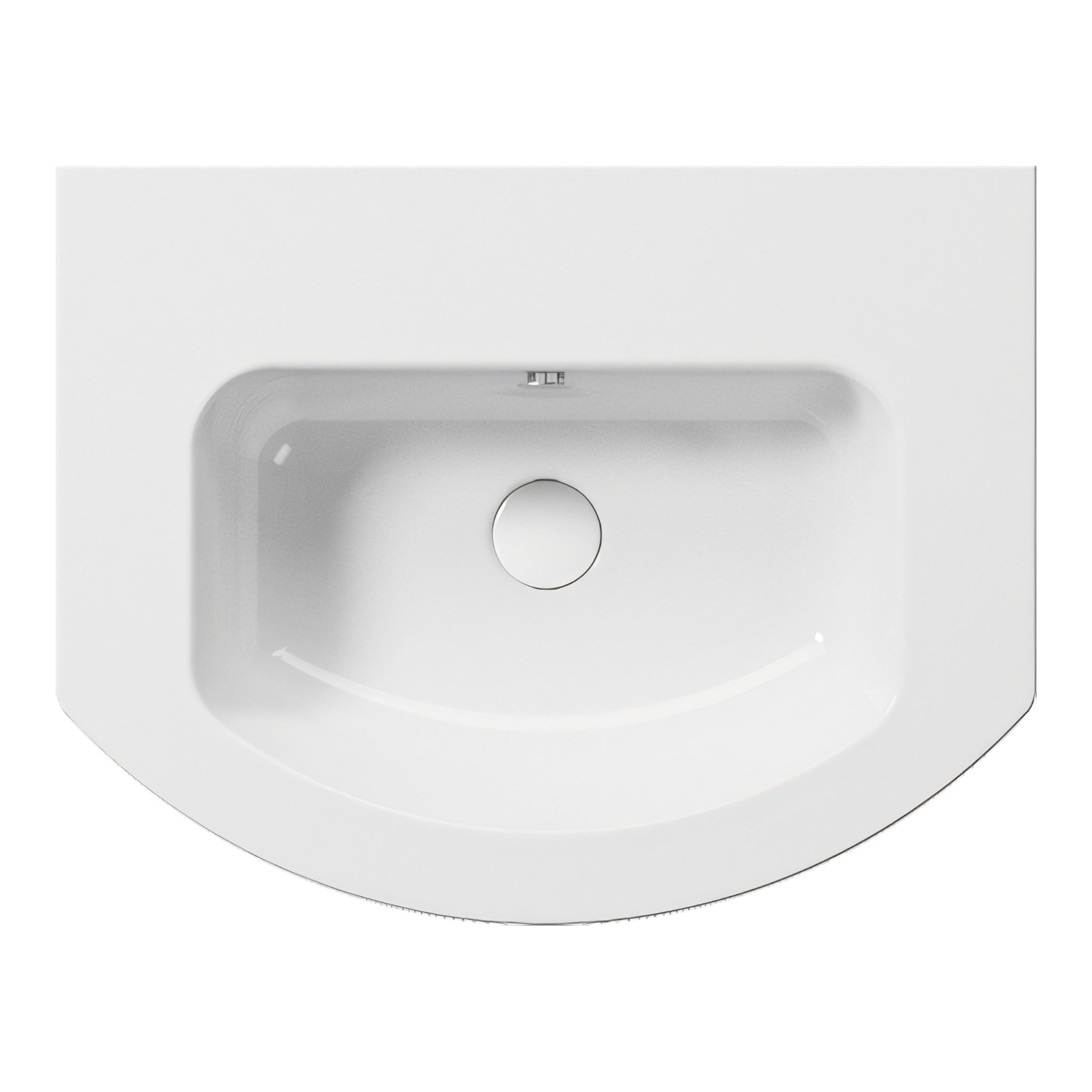UMYWALKA PODWIESZANA/WPUSZCZANA PURA WHITE GLOSSY OD GSI 8827111