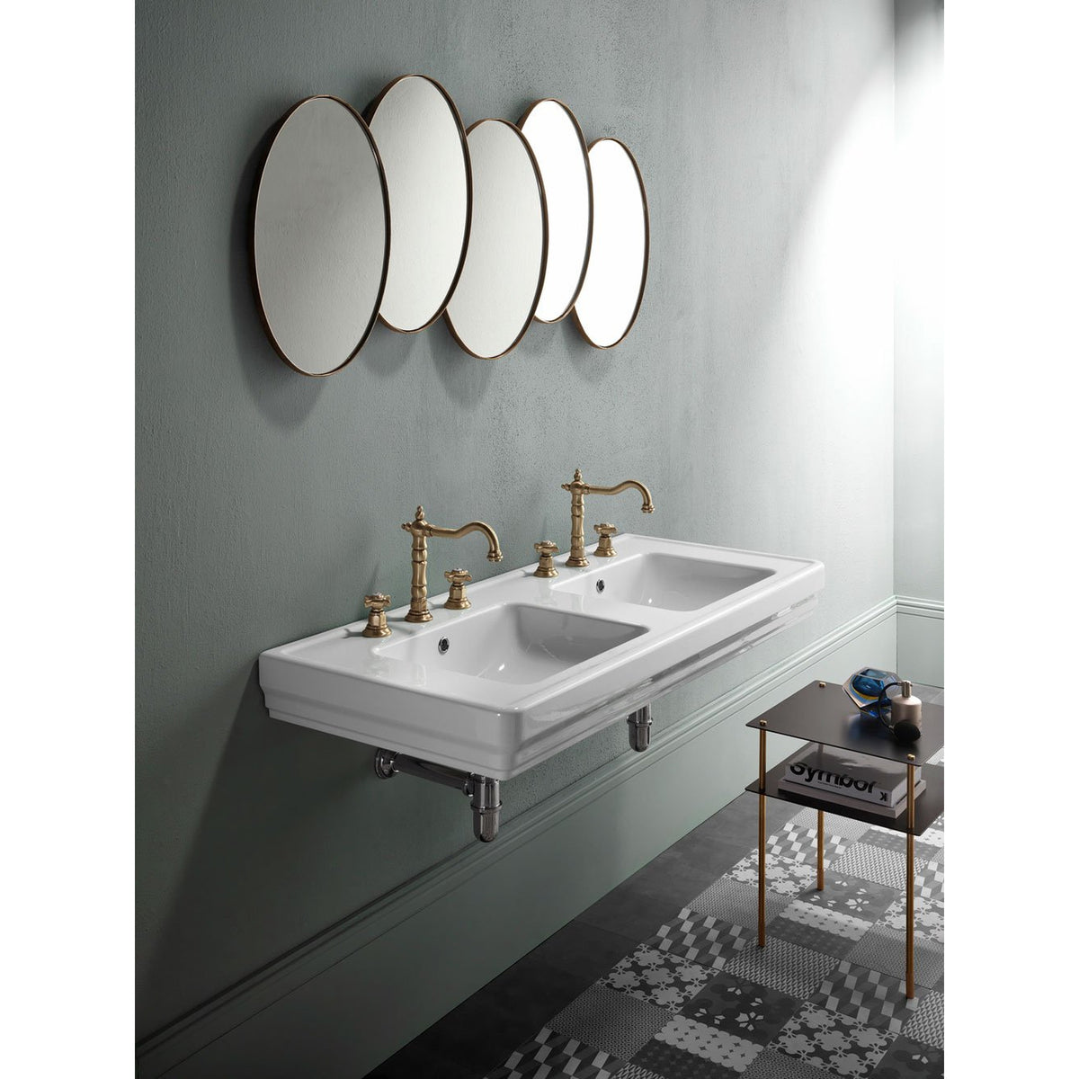 UMYWALKA PODWIESZANA/PODWÓJNA CLASSIC WHITE GLOSSY OD GSI 8725111