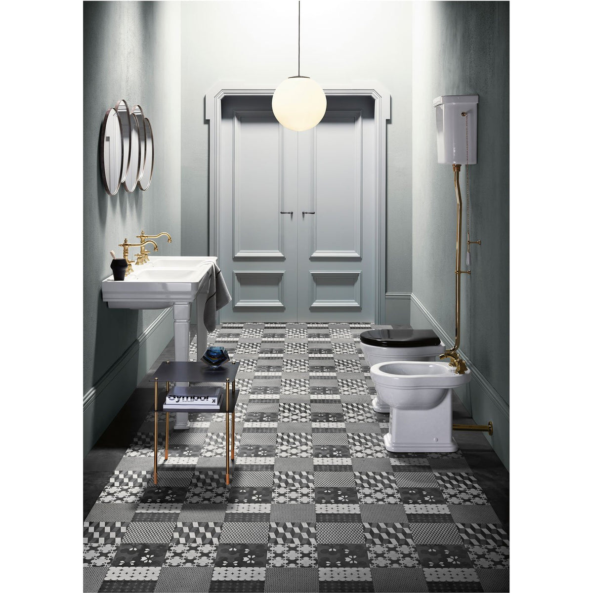 UMYWALKA PODWIESZANA/PODWÓJNA CLASSIC WHITE GLOSSY OD GSI 8725111