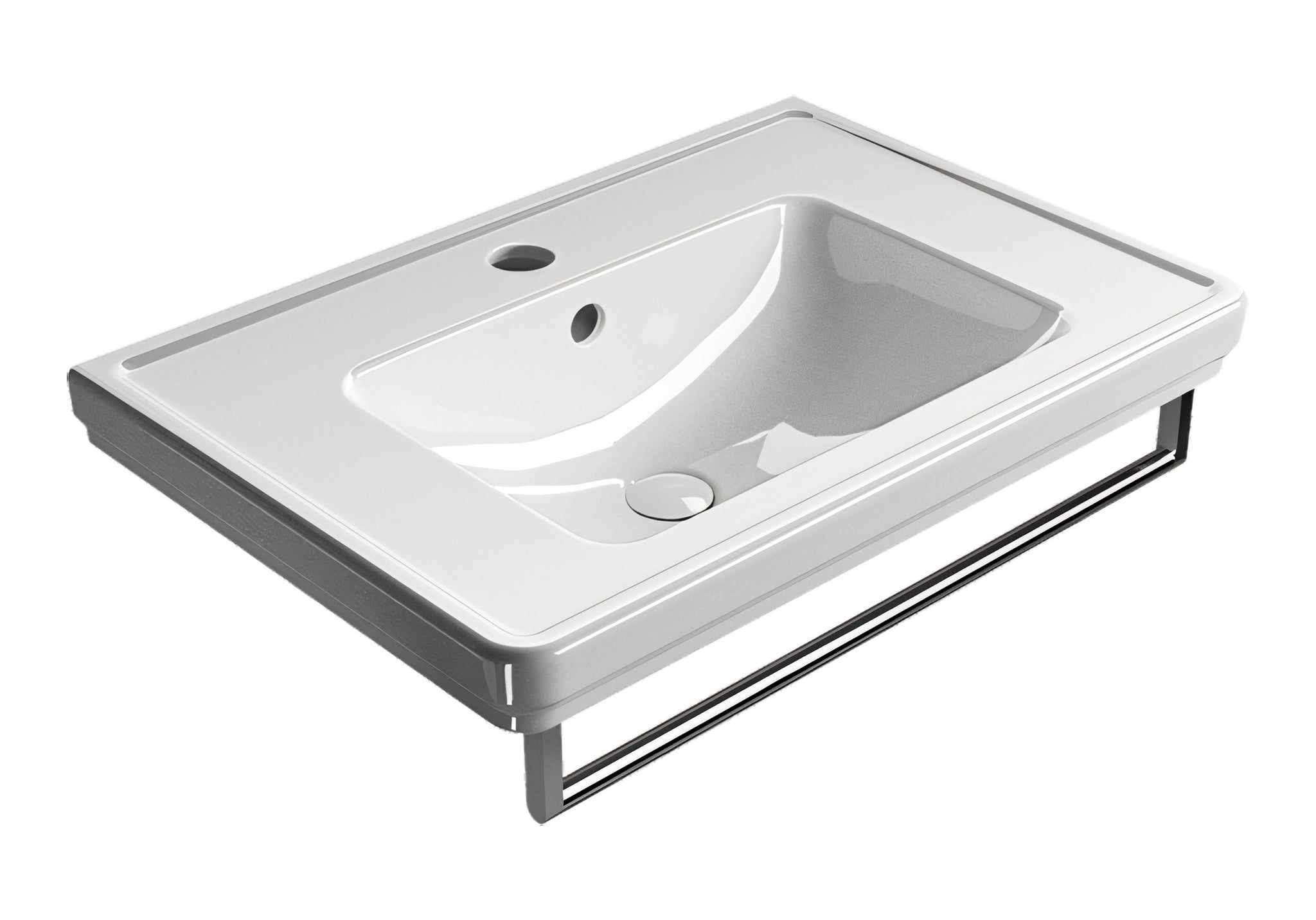 UMYWALKA PODWIESZANA CLASSIC WHITE GLOSSY OD GSI 8787111