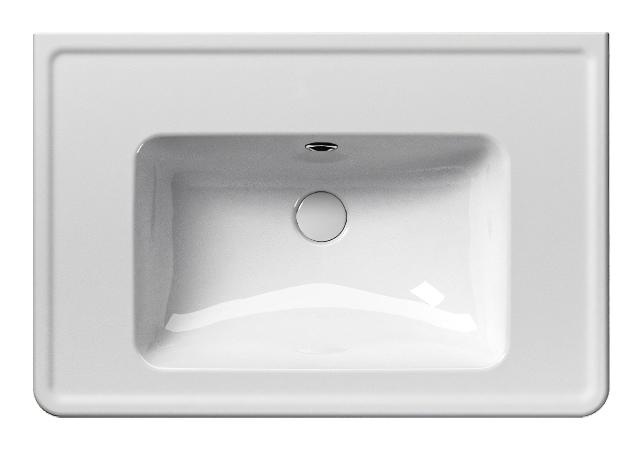 UMYWALKA PODWIESZANA CLASSIC WHITE GLOSSY OD GSI 8787111