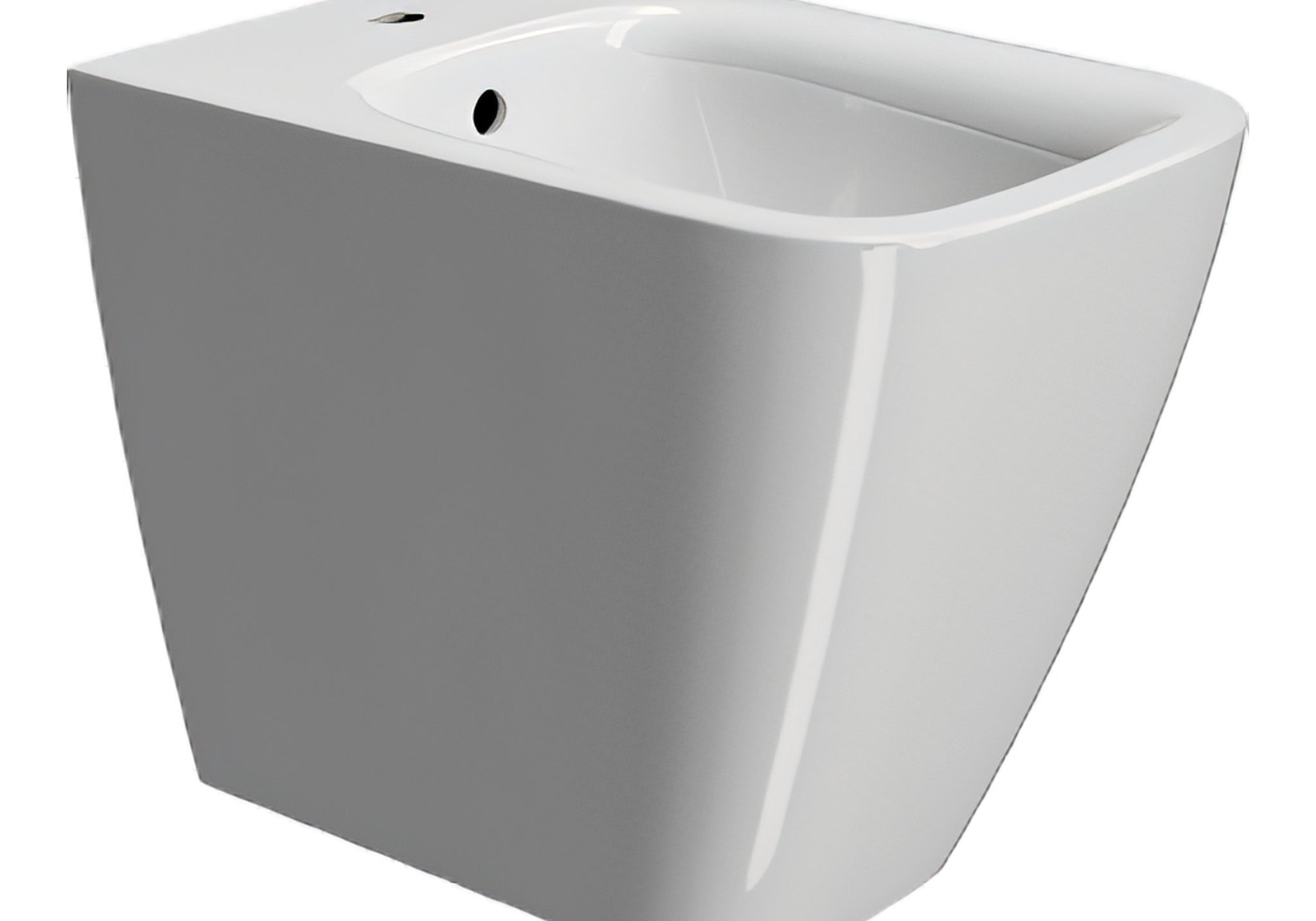 BIDET STOJĄCY NUBES WHITE GLOSSY OD GSI 9662111