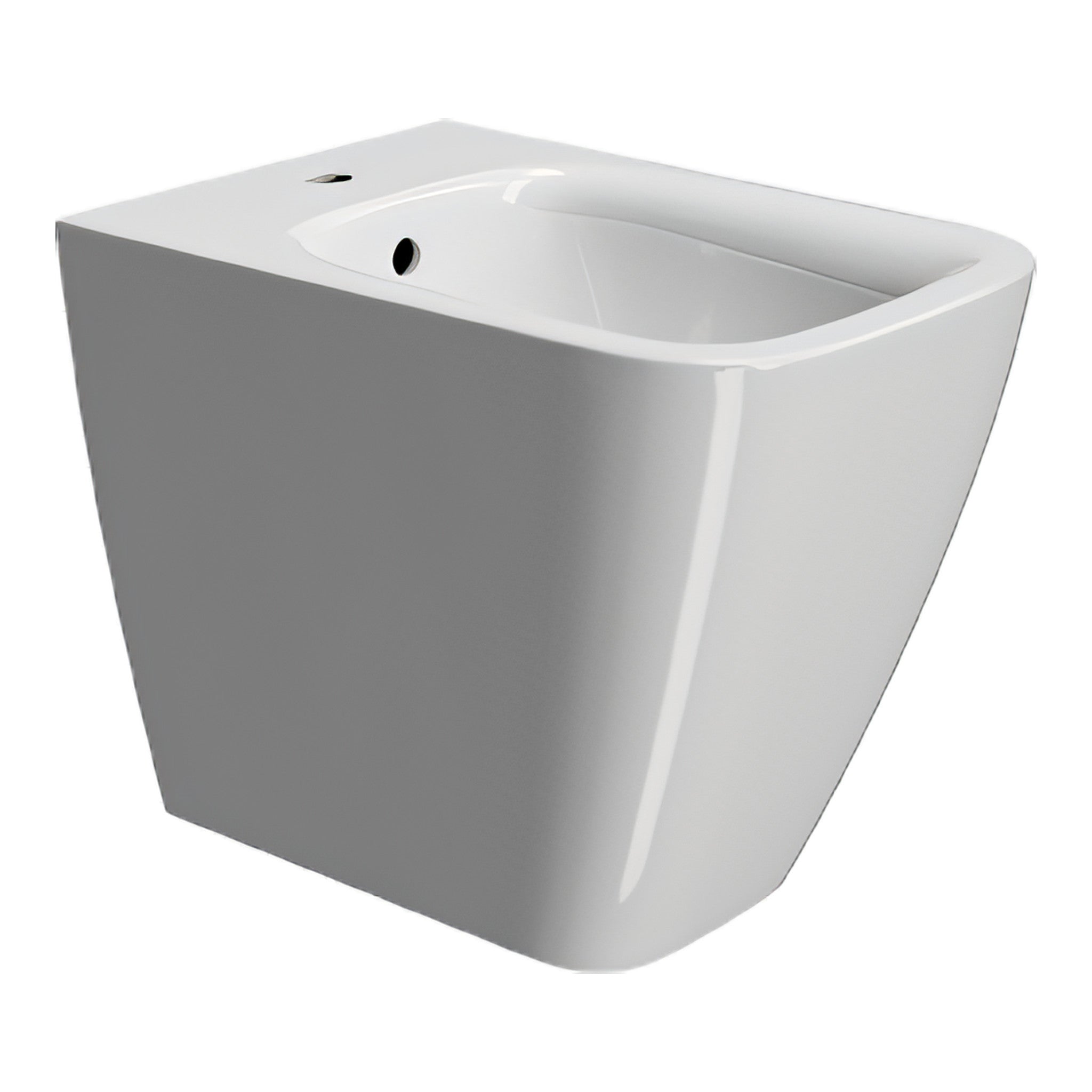 BIDET STOJĄCY NUBES WHITE GLOSSY OD GSI 9662111