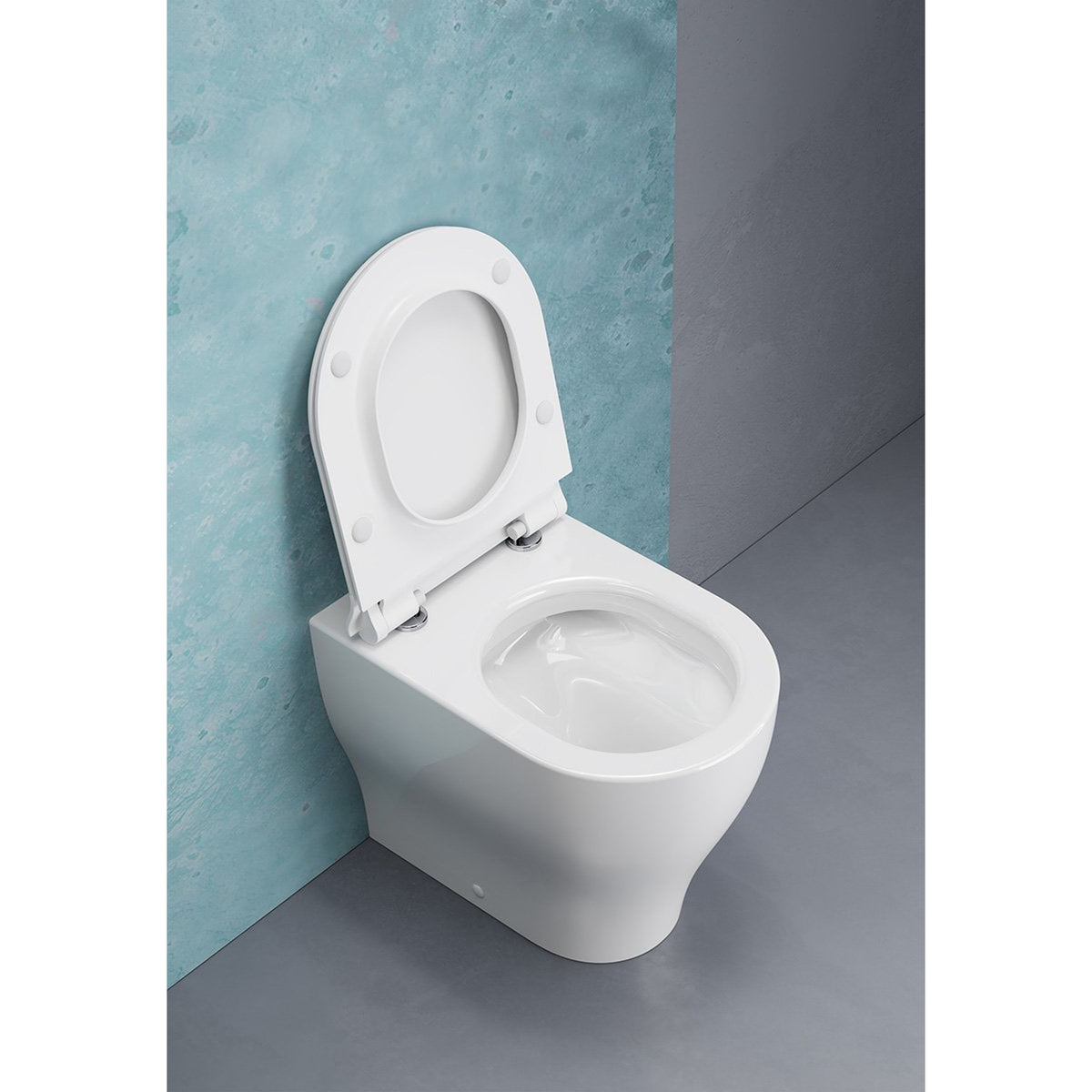 MISKA WC STOJĄCA TONO WHITE GLOSSY OD GSI 641011