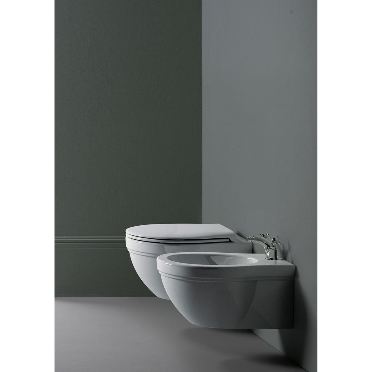 MISKA WC PODWIESZANA CLASSIC WHITE GLOSSY OD GSI 871211
