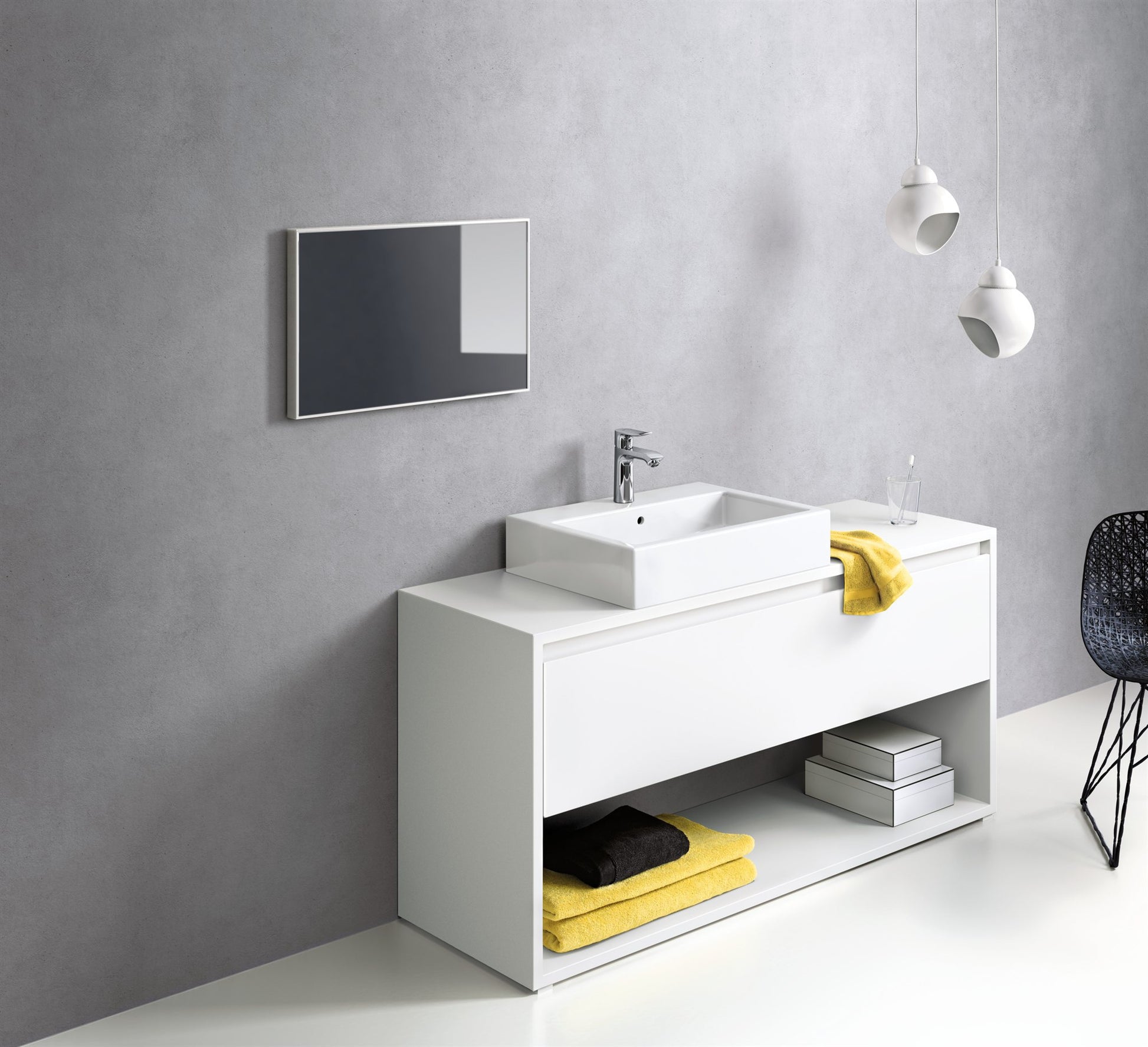 BATERIA UMYWALKOWA NISKA METRIS OD HANSGROHE 31080000
