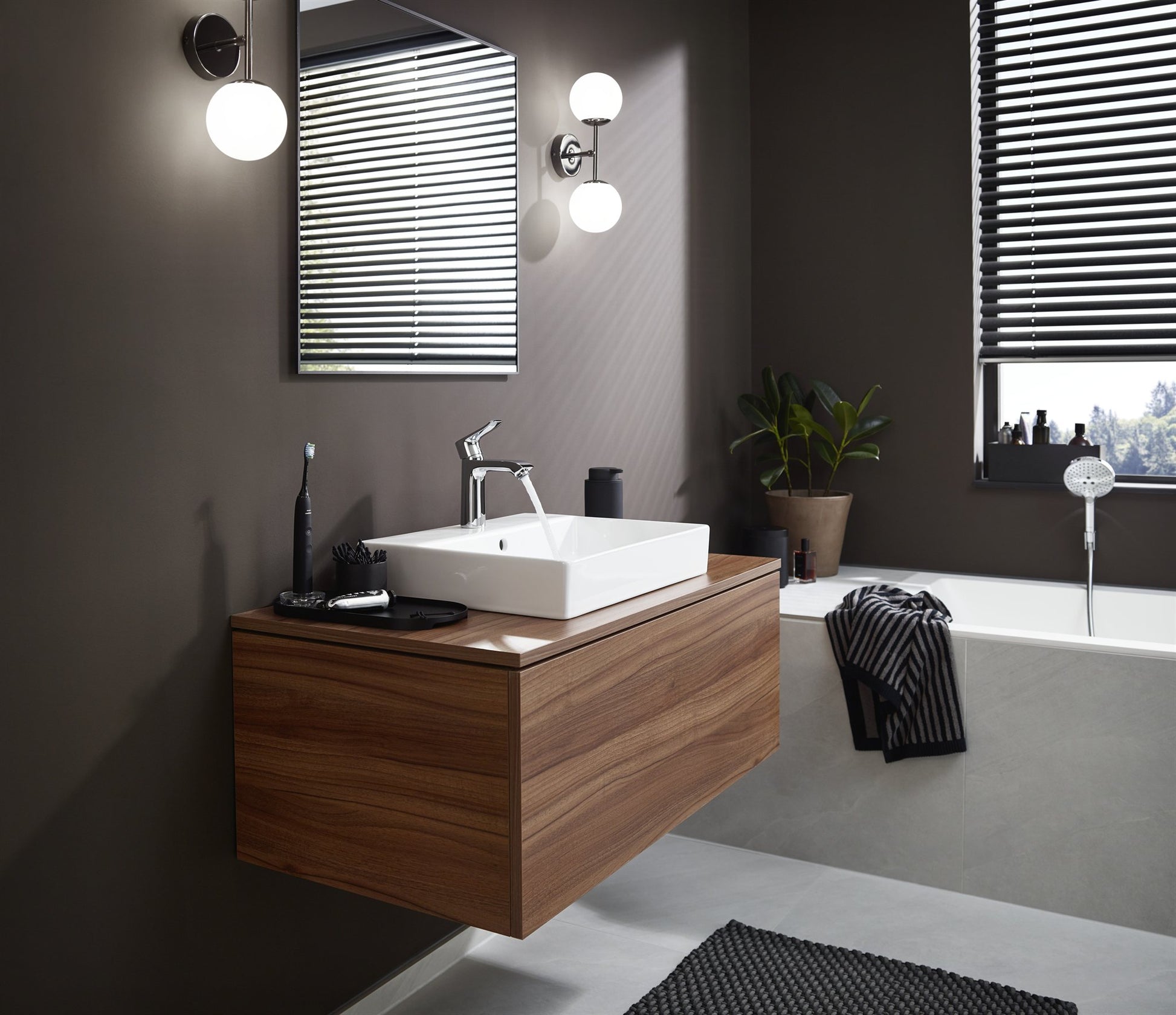 BATERIA UMYWALKOWA NISKA METRIS OD HANSGROHE 31080000
