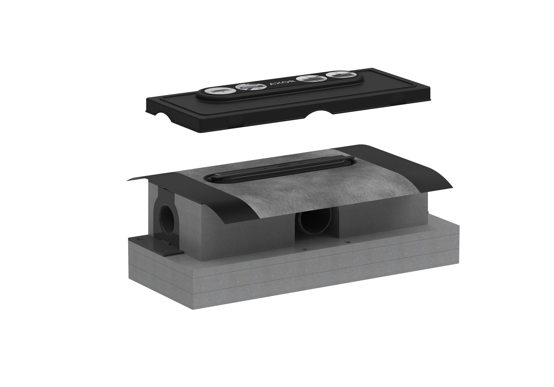 ELEMENT PODTYNKOWY  AXOR UBOX UNIVERSAL OD AXOR 01005180