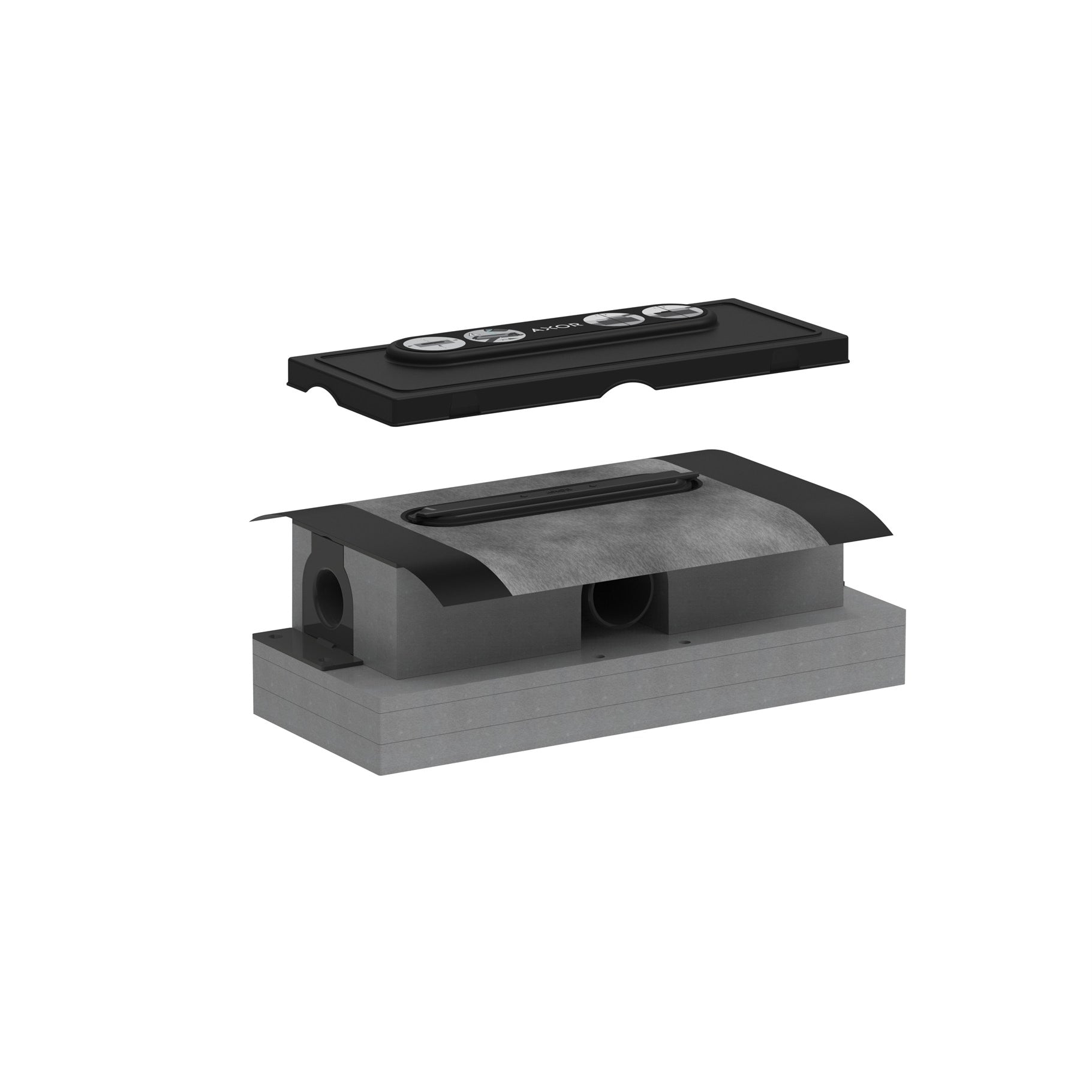 ELEMENT PODTYNKOWY  AXOR UBOX UNIVERSAL OD AXOR 01005180