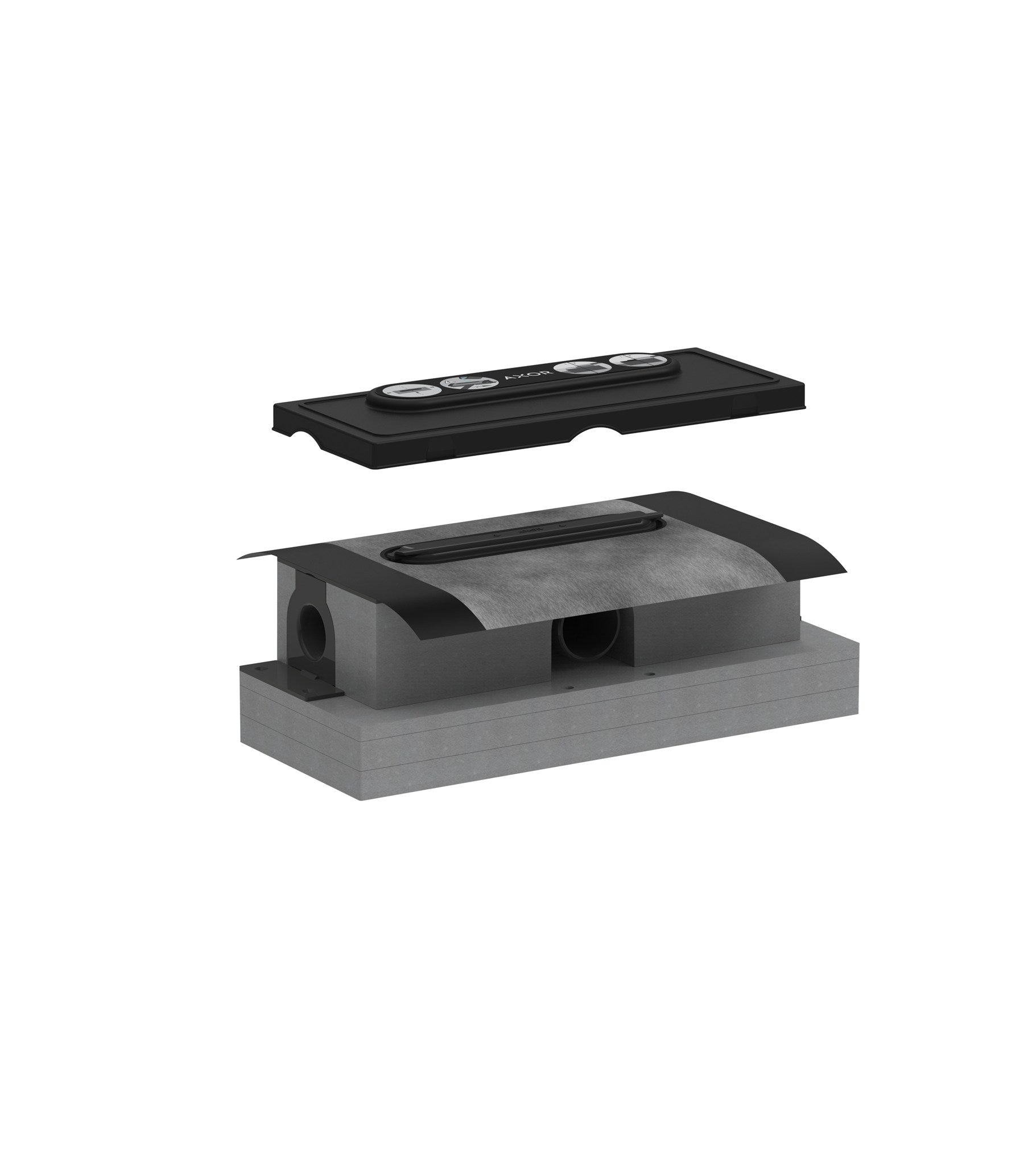 ELEMENT PODTYNKOWY  AXOR UBOX UNIVERSAL OD AXOR 01005180