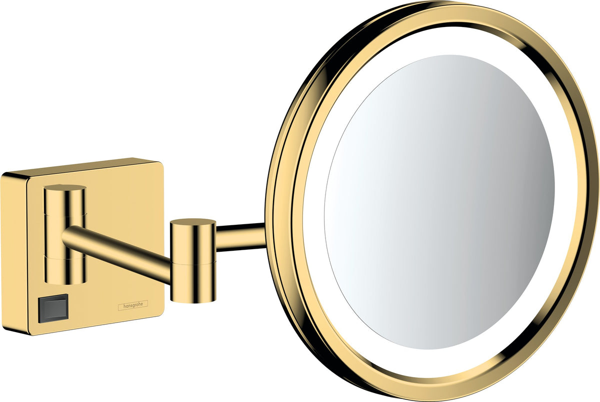 LUSTRO PODŚWIETLANE ADDSTORIS ZŁOTY OD HANSGROHE 41790990